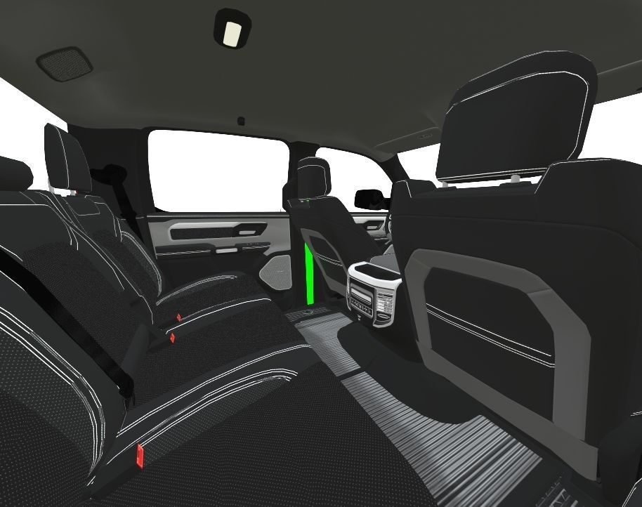 RAM TRX 1500 2021  3D model_8