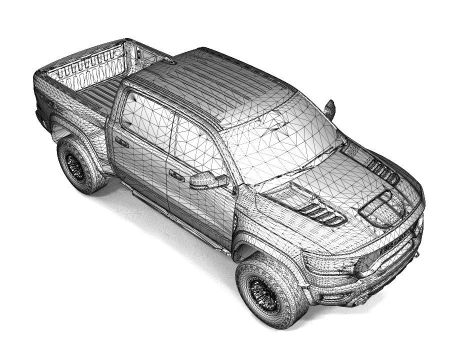 RAM TRX 1500 2021  3D model_10