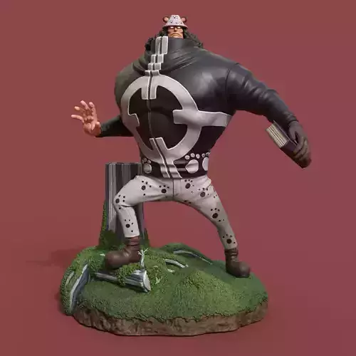Bartholomew Kuma 3D print model