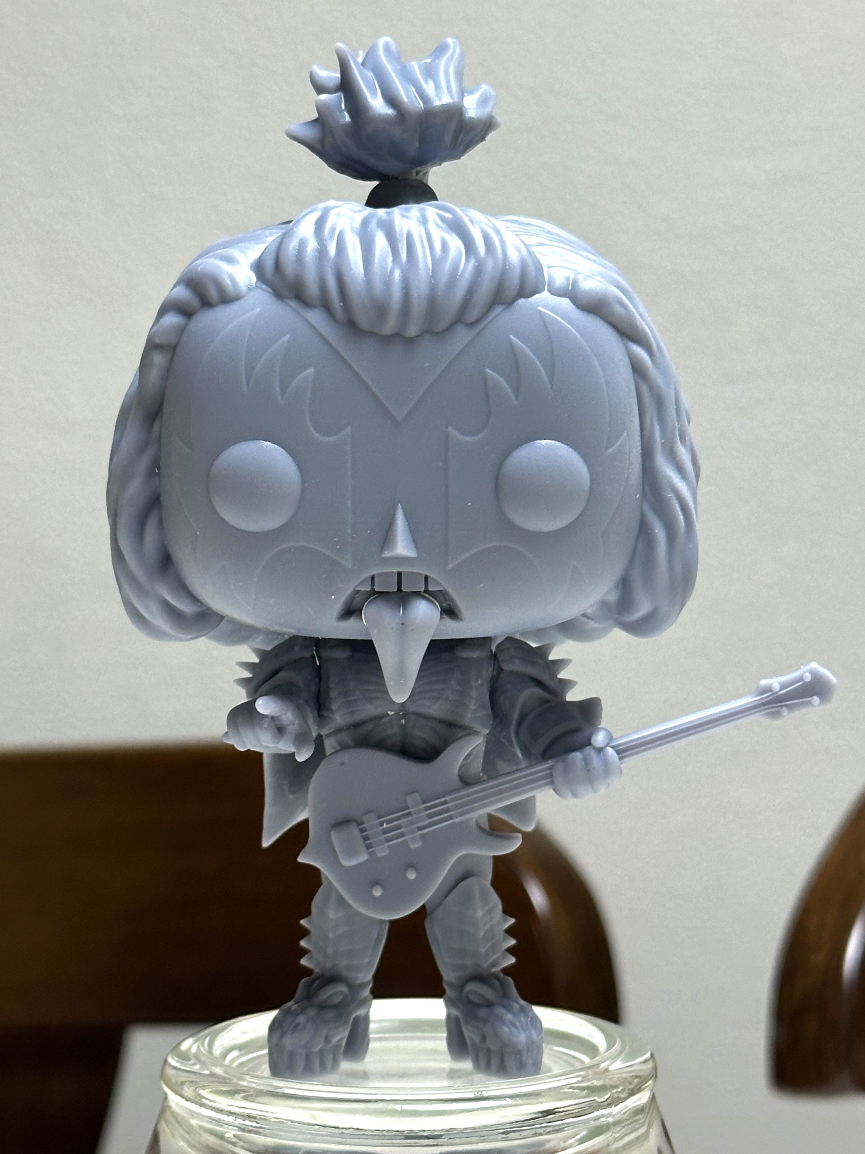 KISS GENE SIMMONS CUSTOM POP 3D print model_1