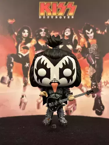 KISS GENE SIMMONS CUSTOM POP 3D print model
