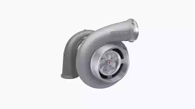 Precision GEN2 Promod 110mm turbocharger Low-poly 3D model