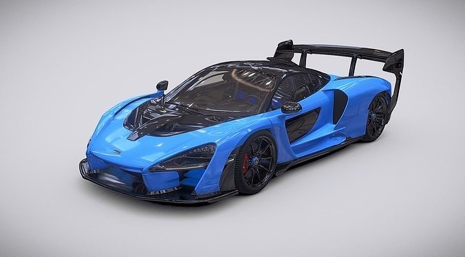 Mclaren senna 3D print model