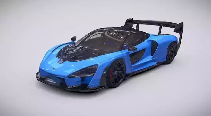Mclaren senna 3D print model