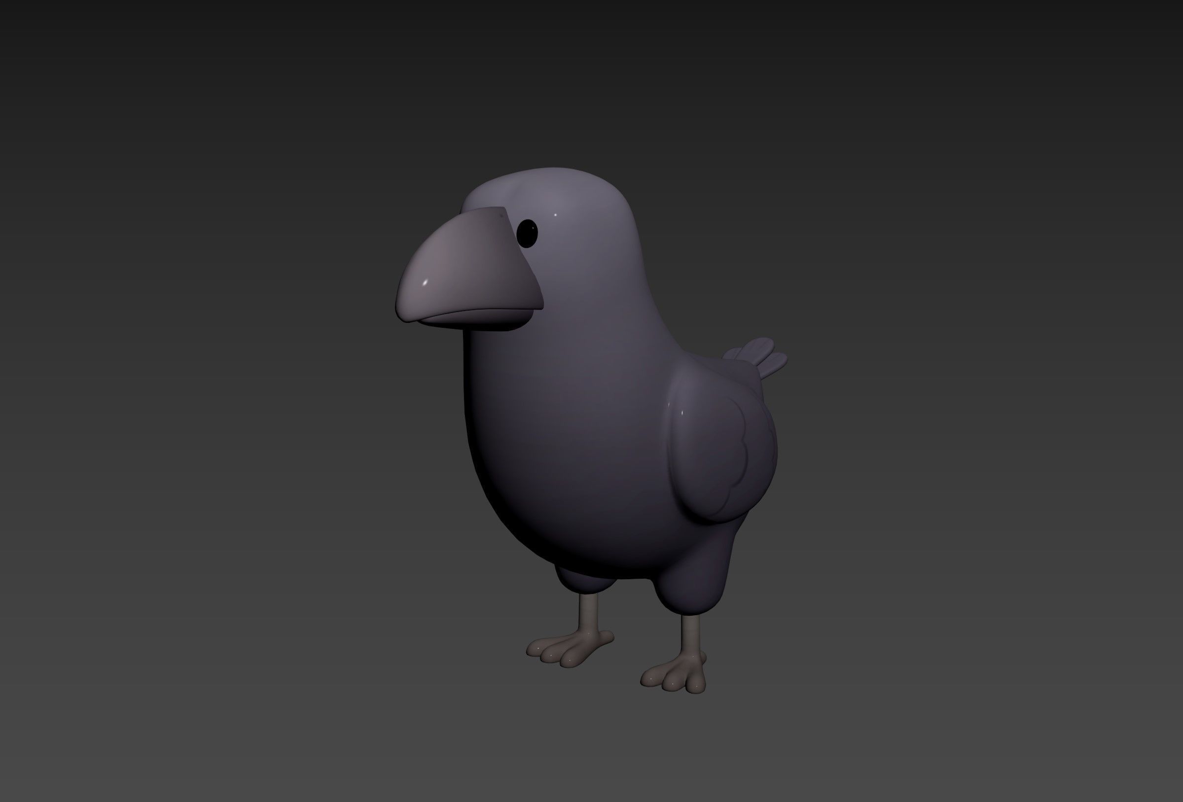 Character277 Crow 3D model_17