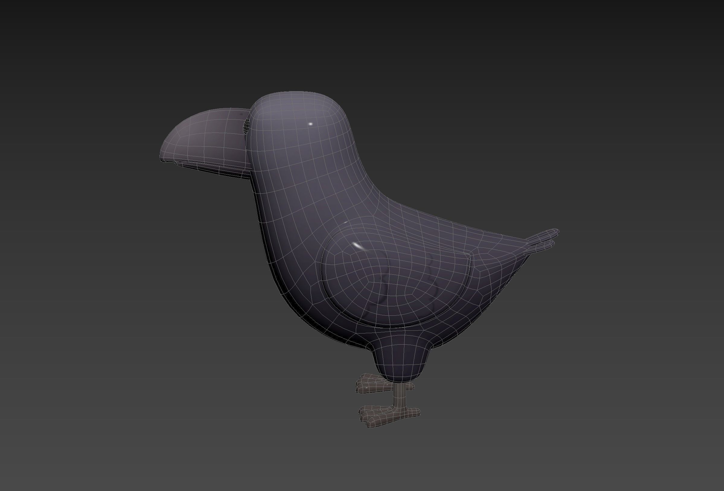 Character277 Crow 3D model_25