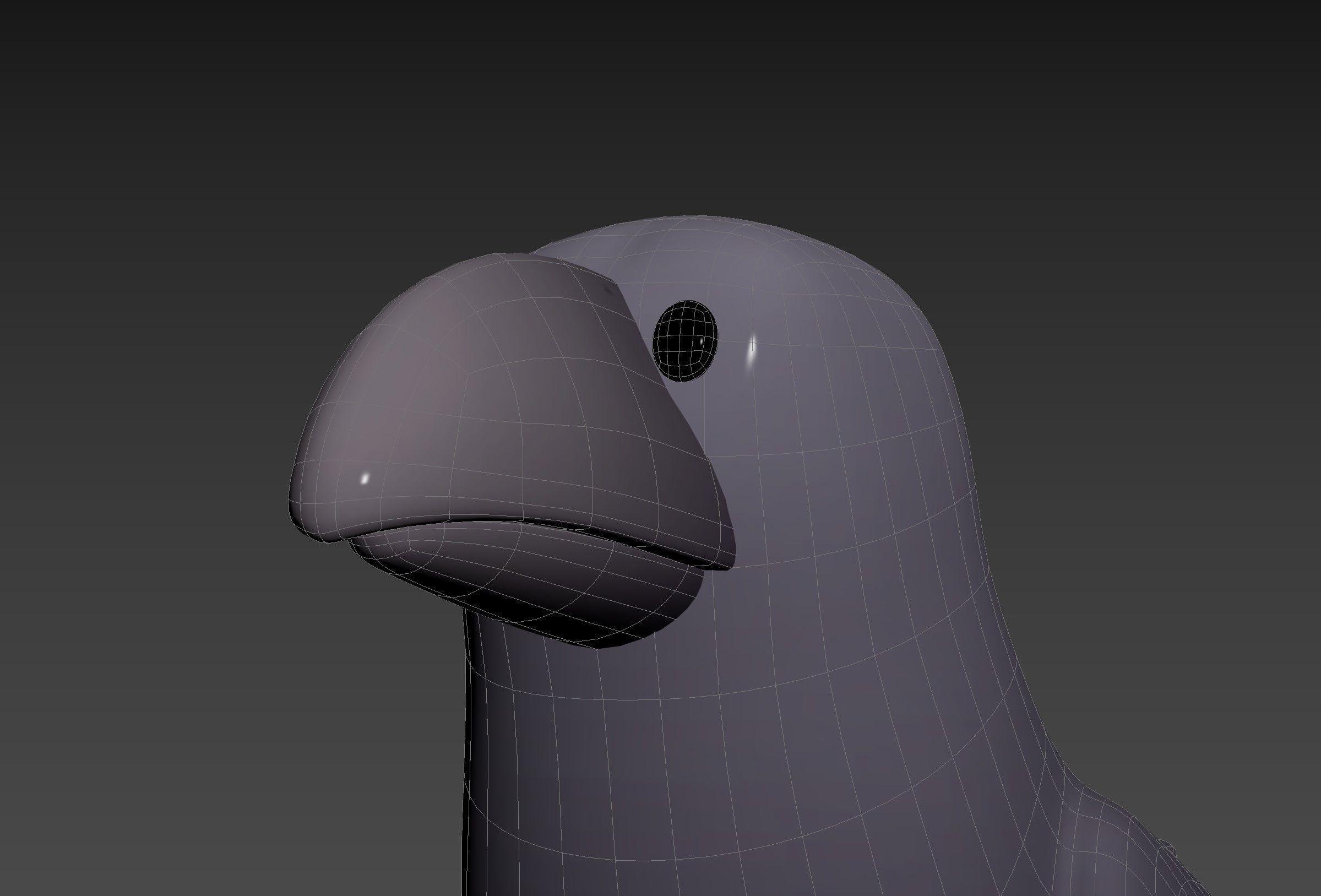 Character277 Crow 3D model_29