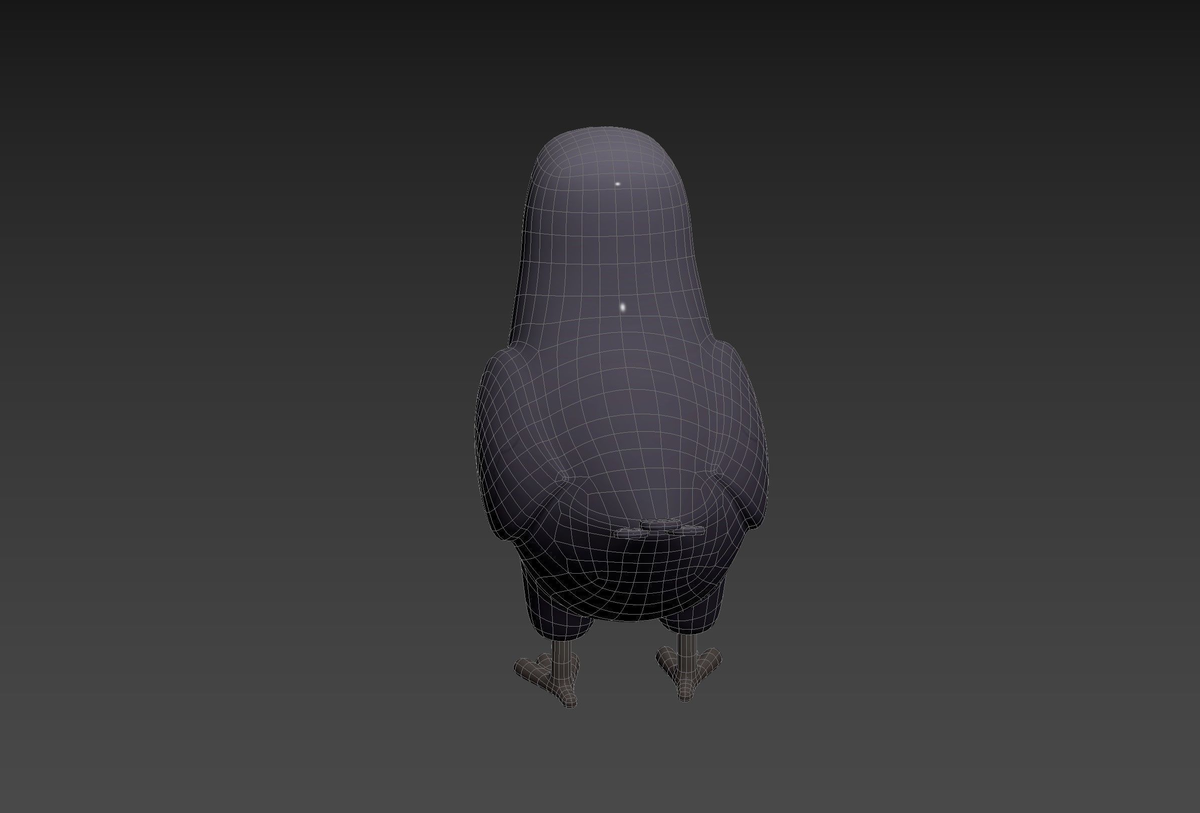 Character277 Crow 3D model_24