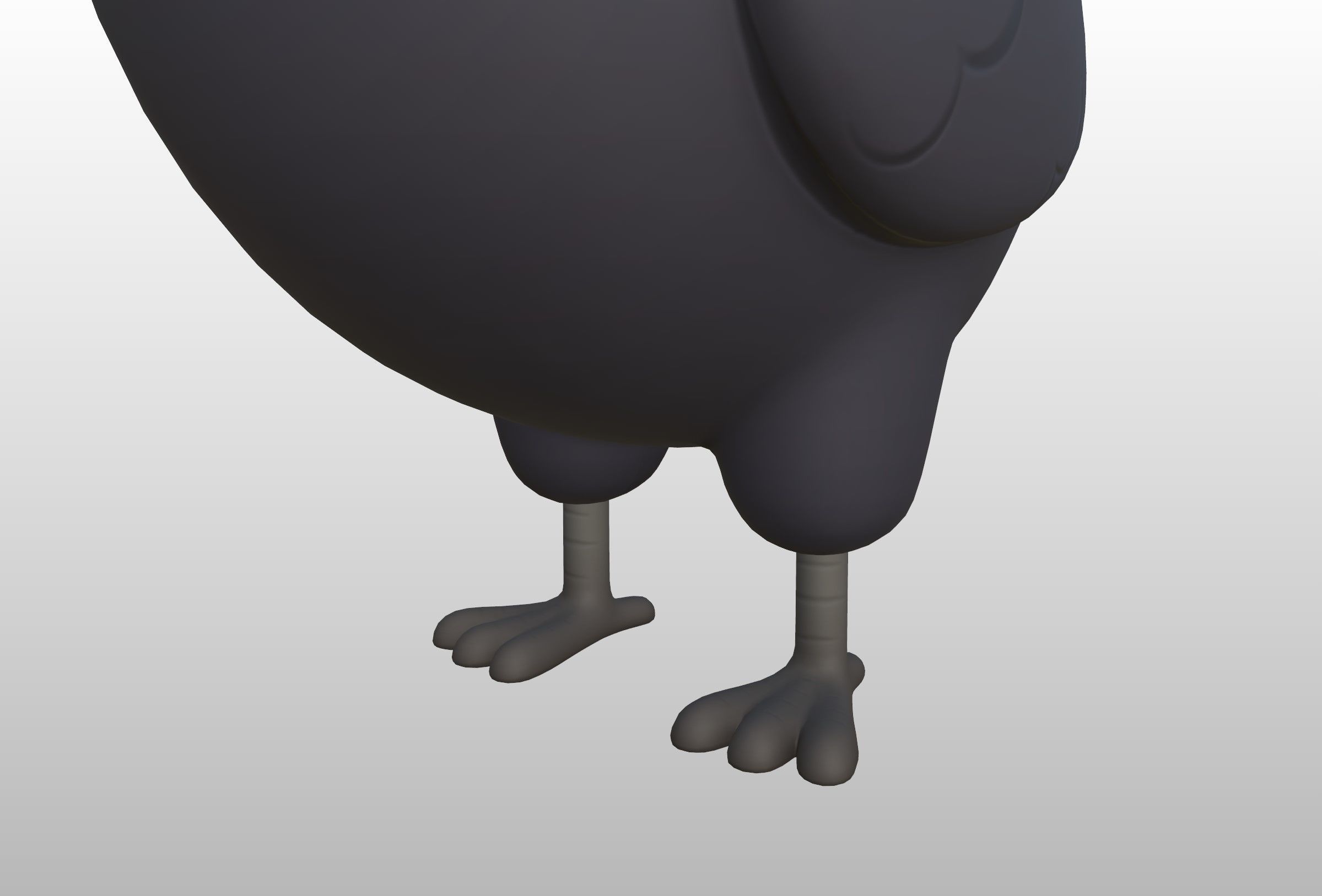 Character277 Crow 3D model_14