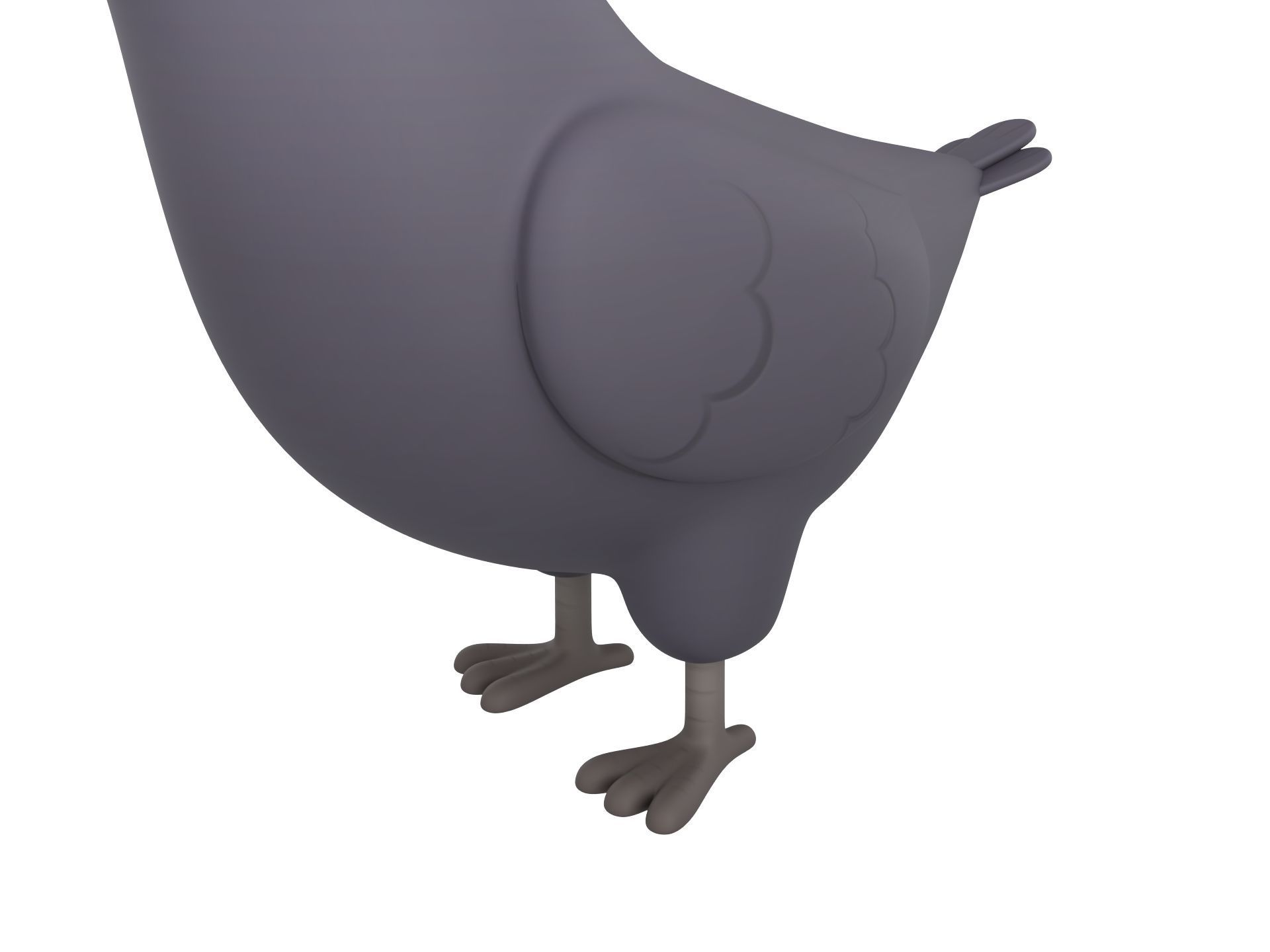 Character277 Crow 3D model_8