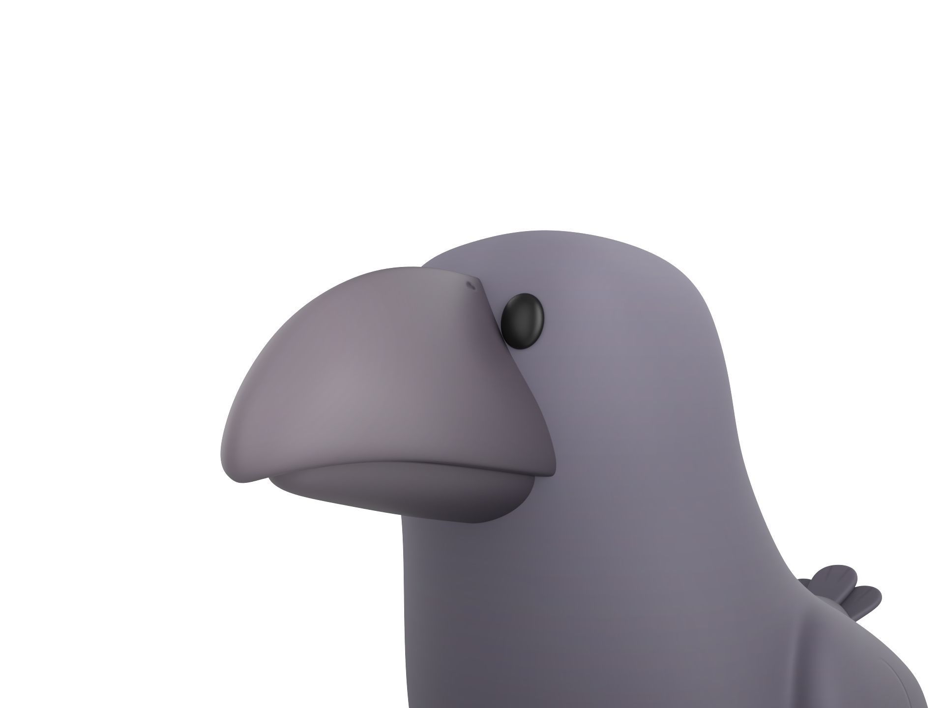 Character277 Crow 3D model_9