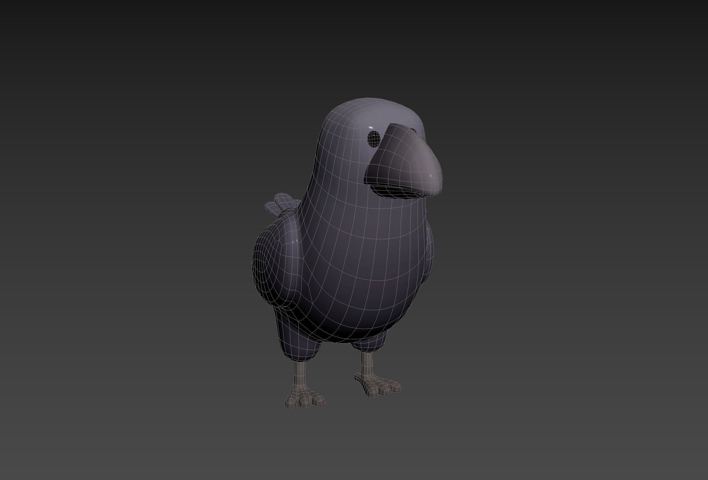 Character277 Crow 3D model_21