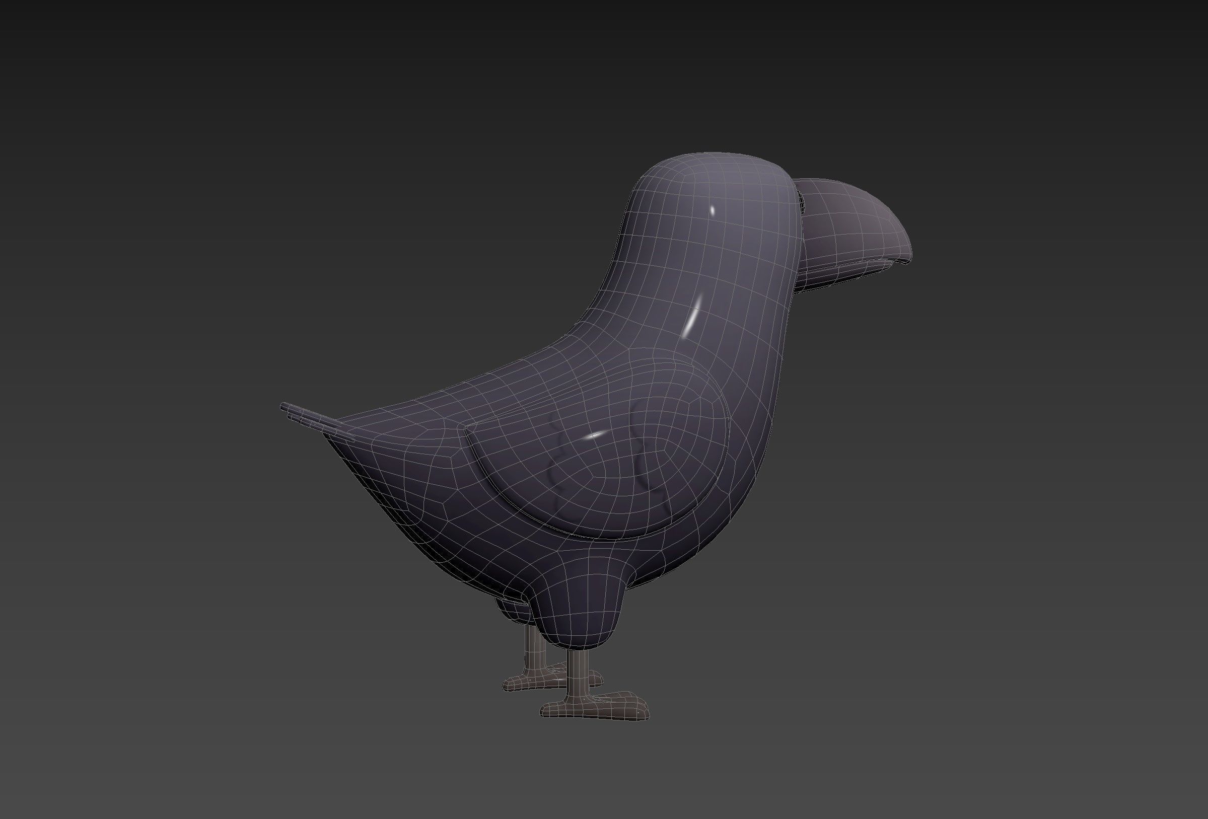 Character277 Crow 3D model_23