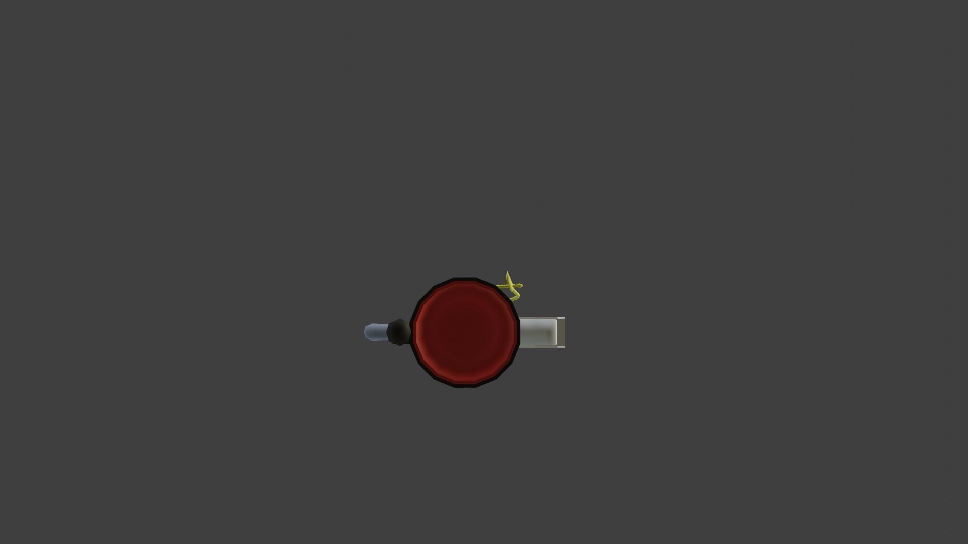 Low-Poly Fire Extinguisher  Low-poly 3D model_9