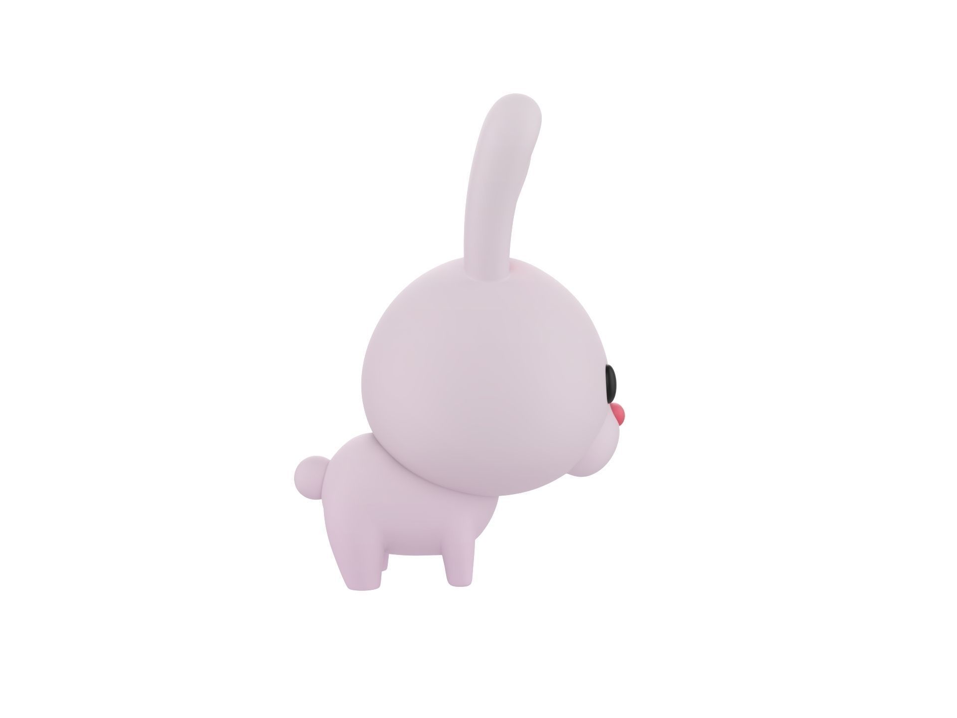 Character278 Rabbit 3D model_3