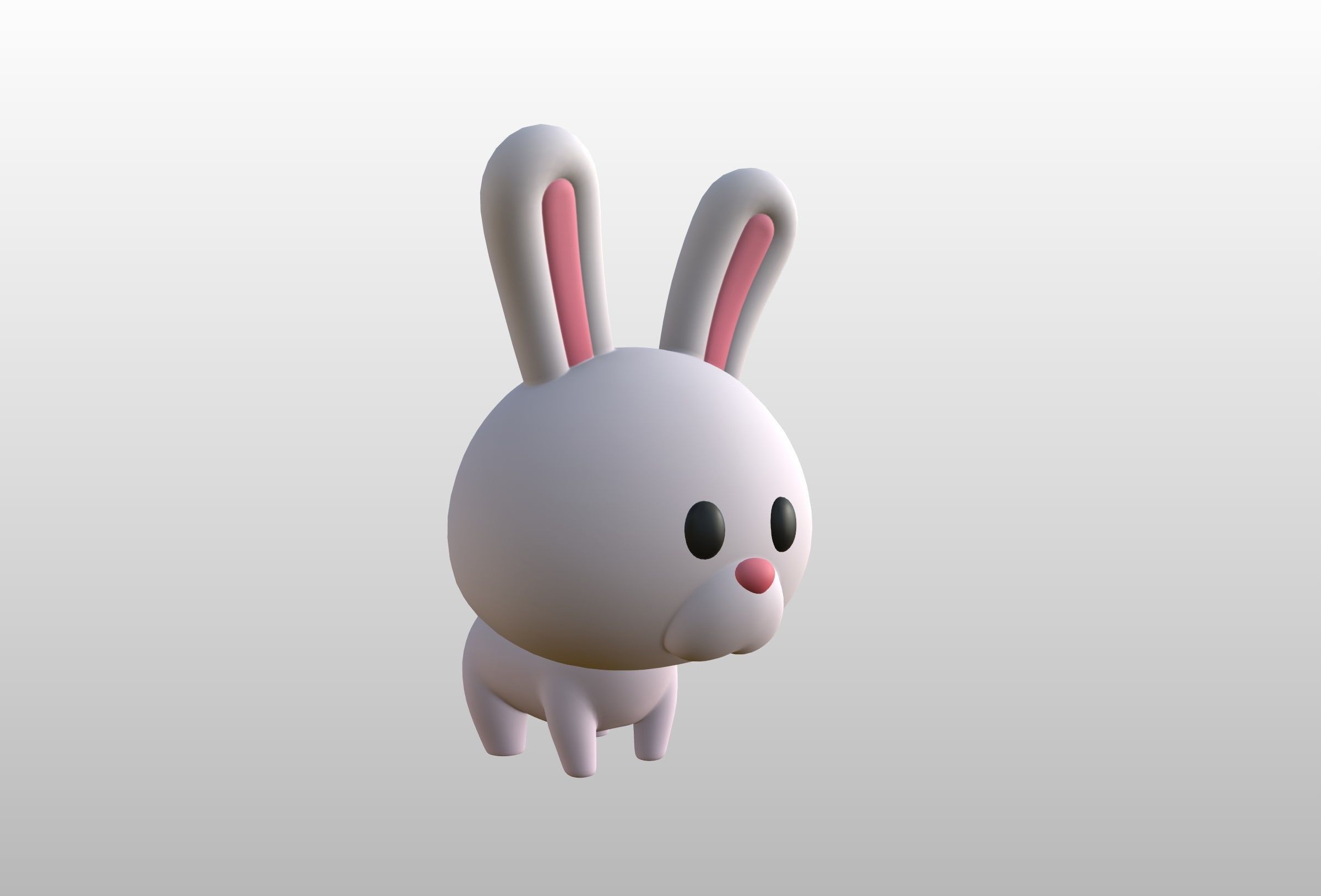 Character278 Rabbit 3D model_12