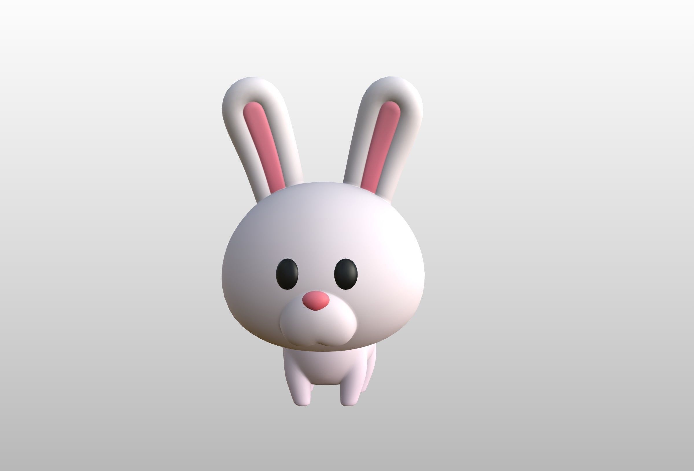 Character278 Rabbit 3D model_11