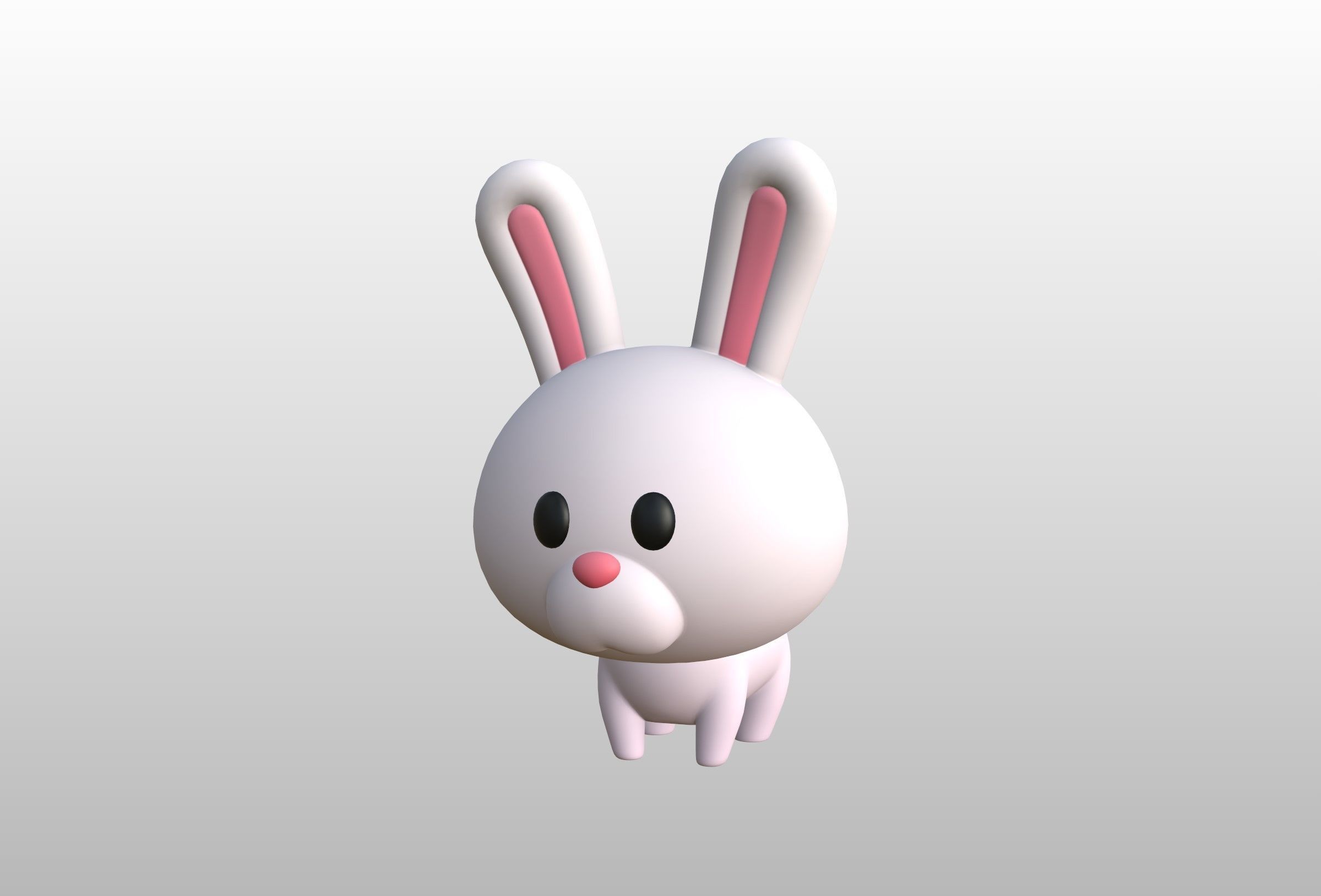 Character278 Rabbit 3D model_10