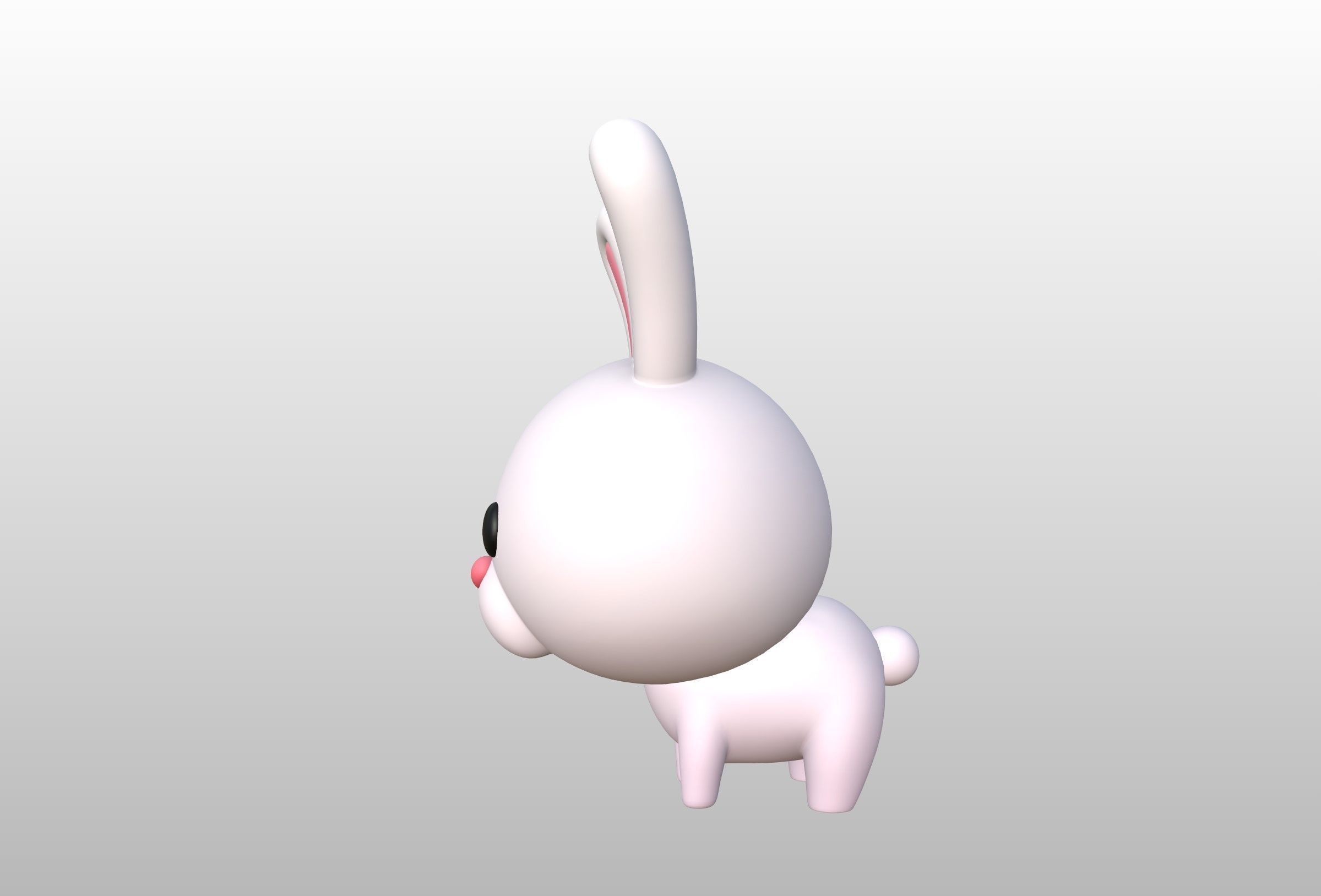 Character278 Rabbit 3D model_17