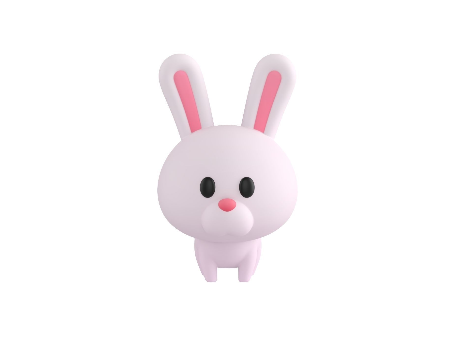 Character278 Rabbit 3D model_1