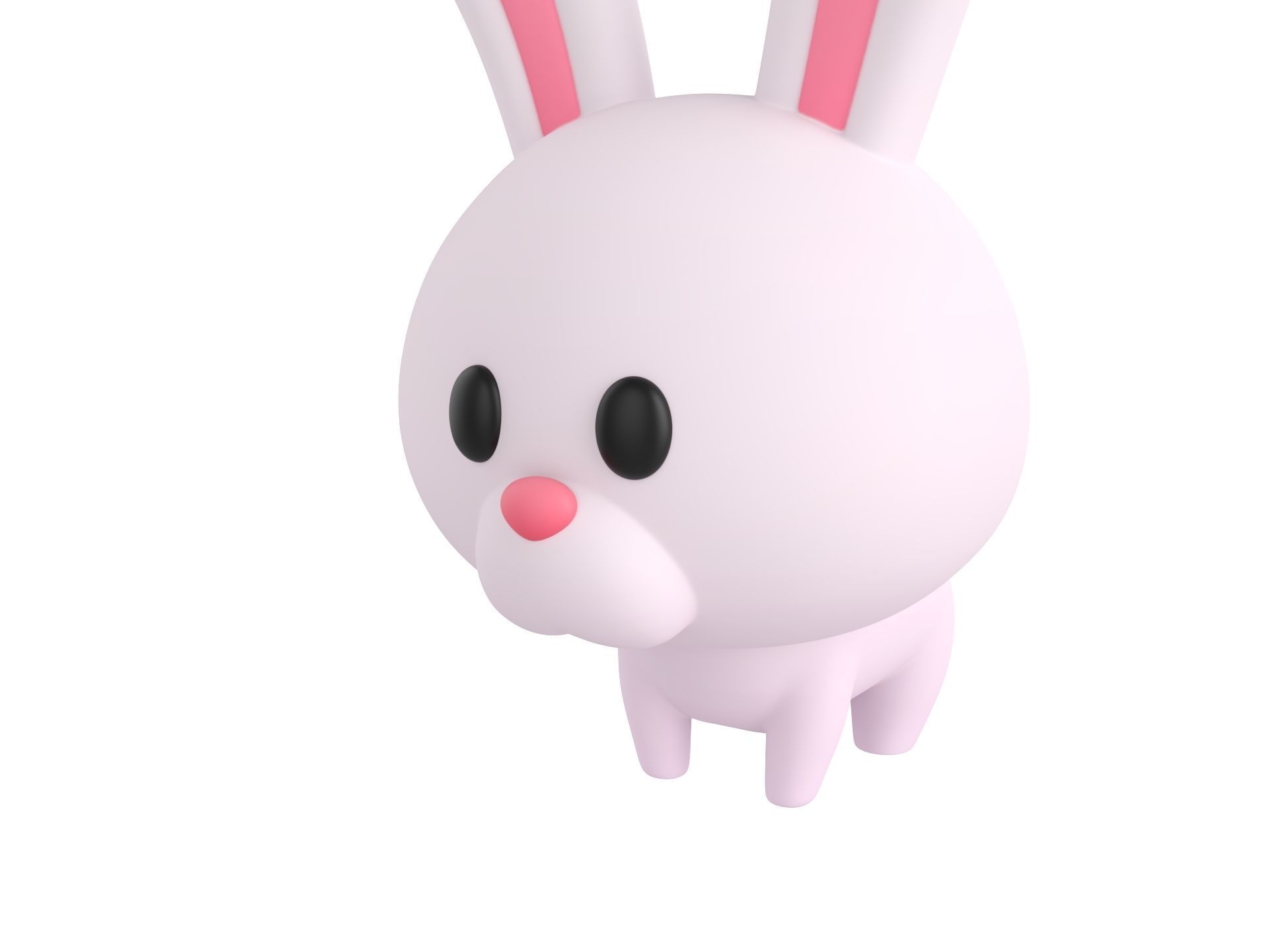 Character278 Rabbit 3D model_8
