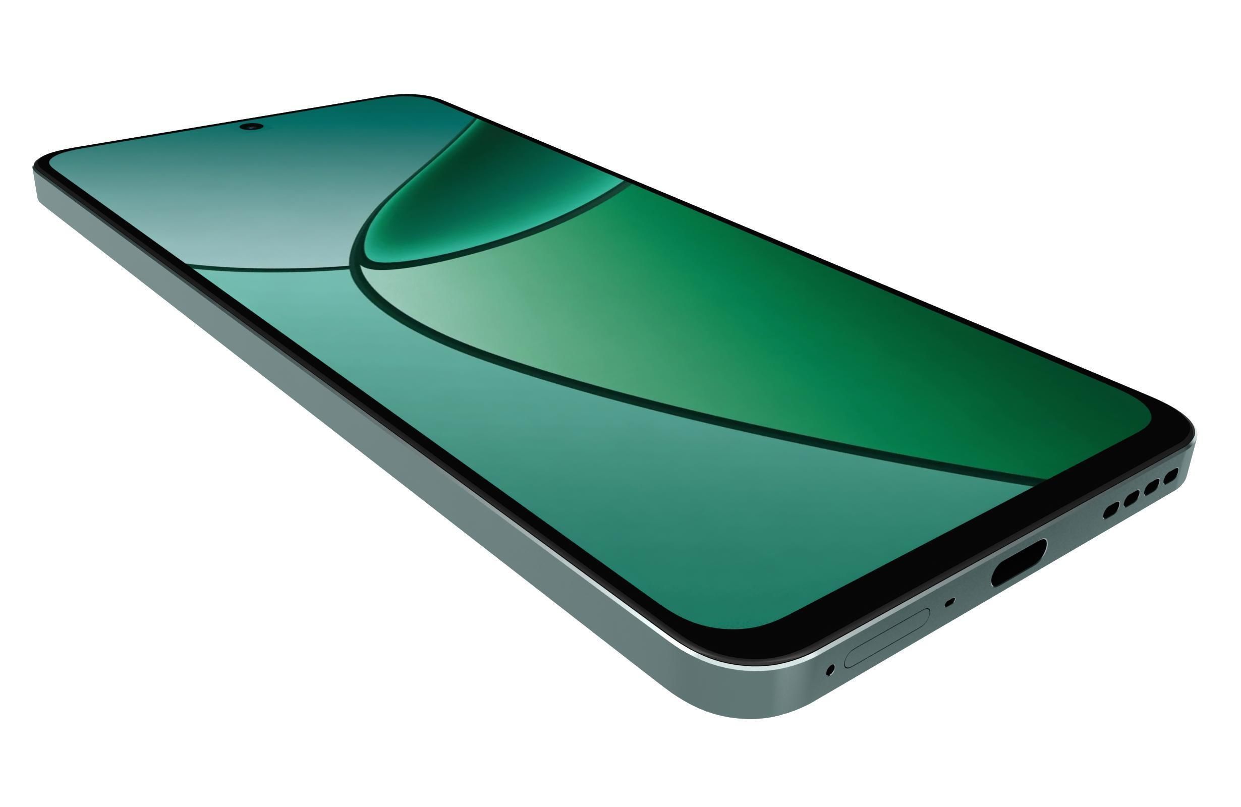 Realme 12 Plus Green 3D model_12