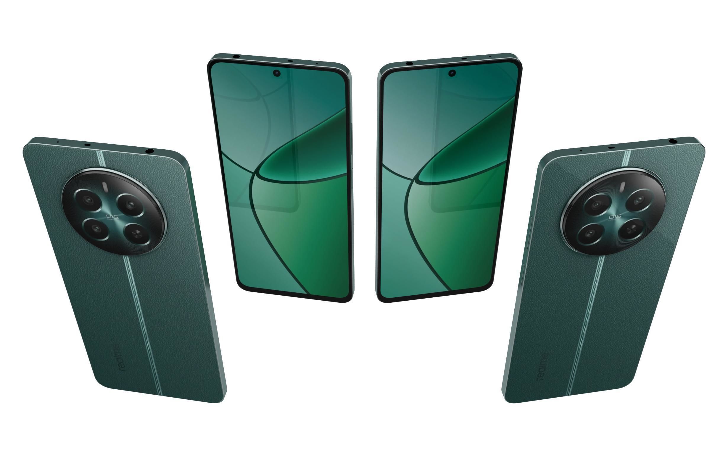 Realme 12 Plus Green 3D model_4