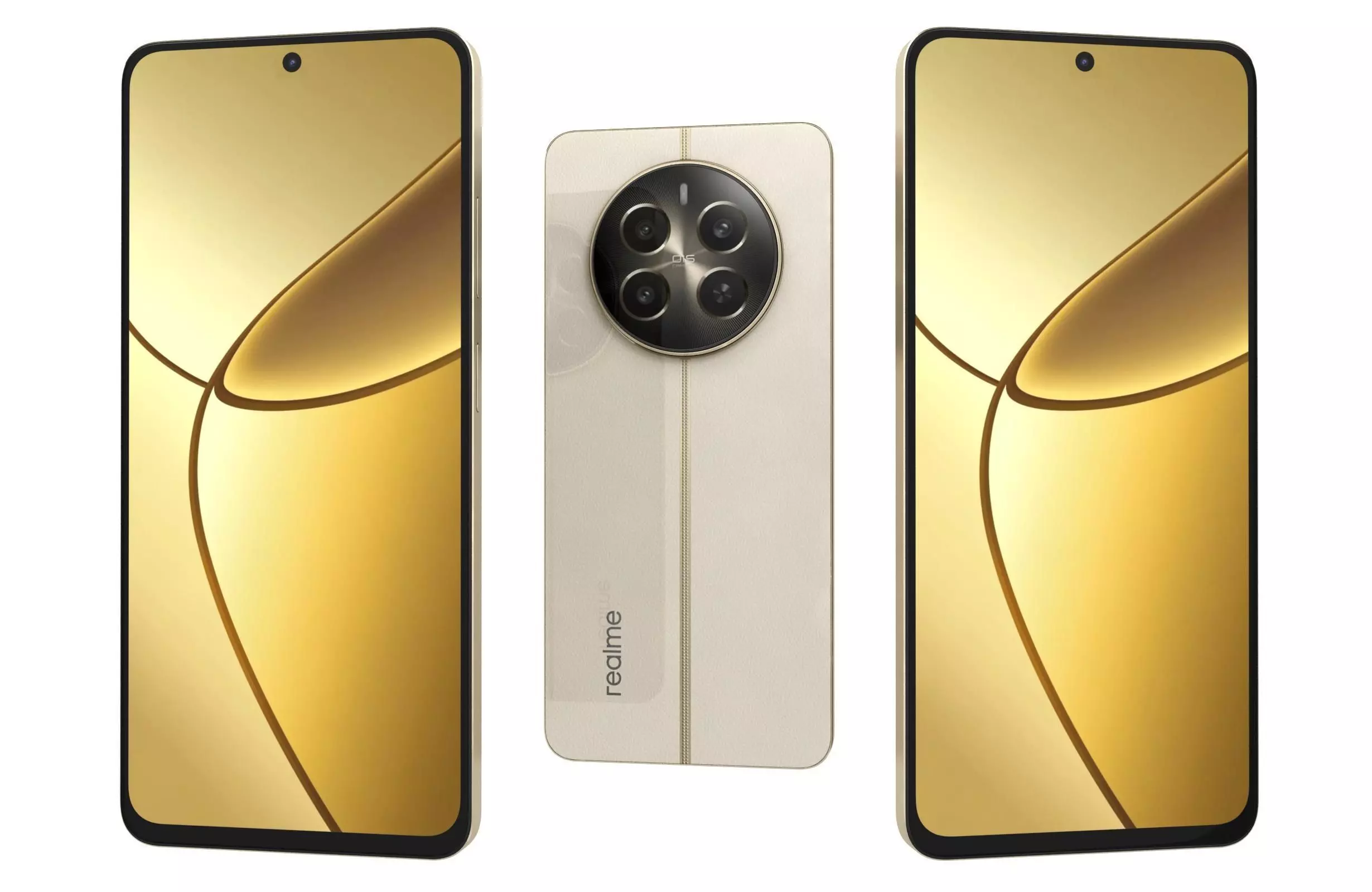 Realme 12 Plus Yellow 3D model