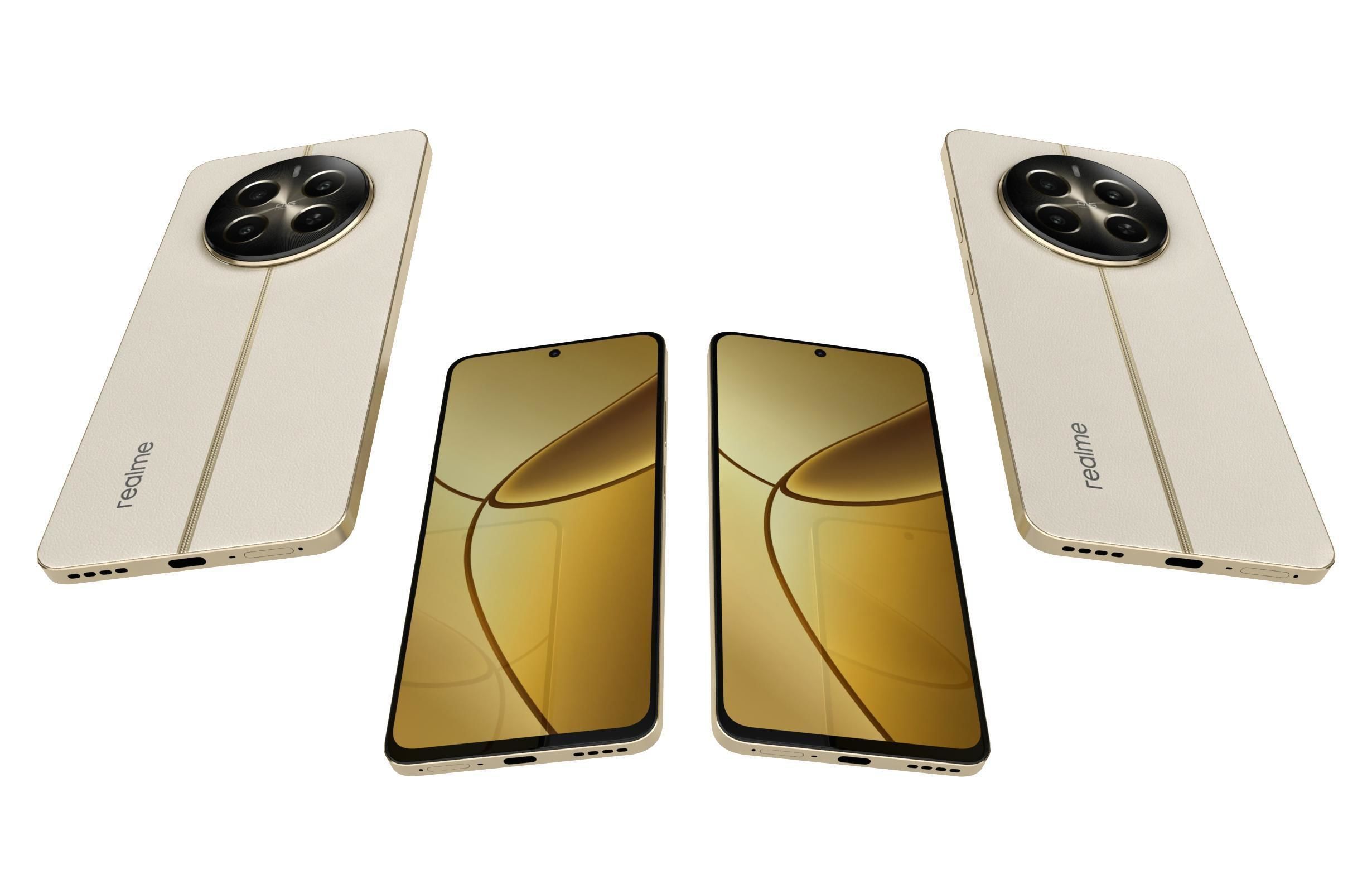 Realme 12 Plus Green And Yellow 3D model_25