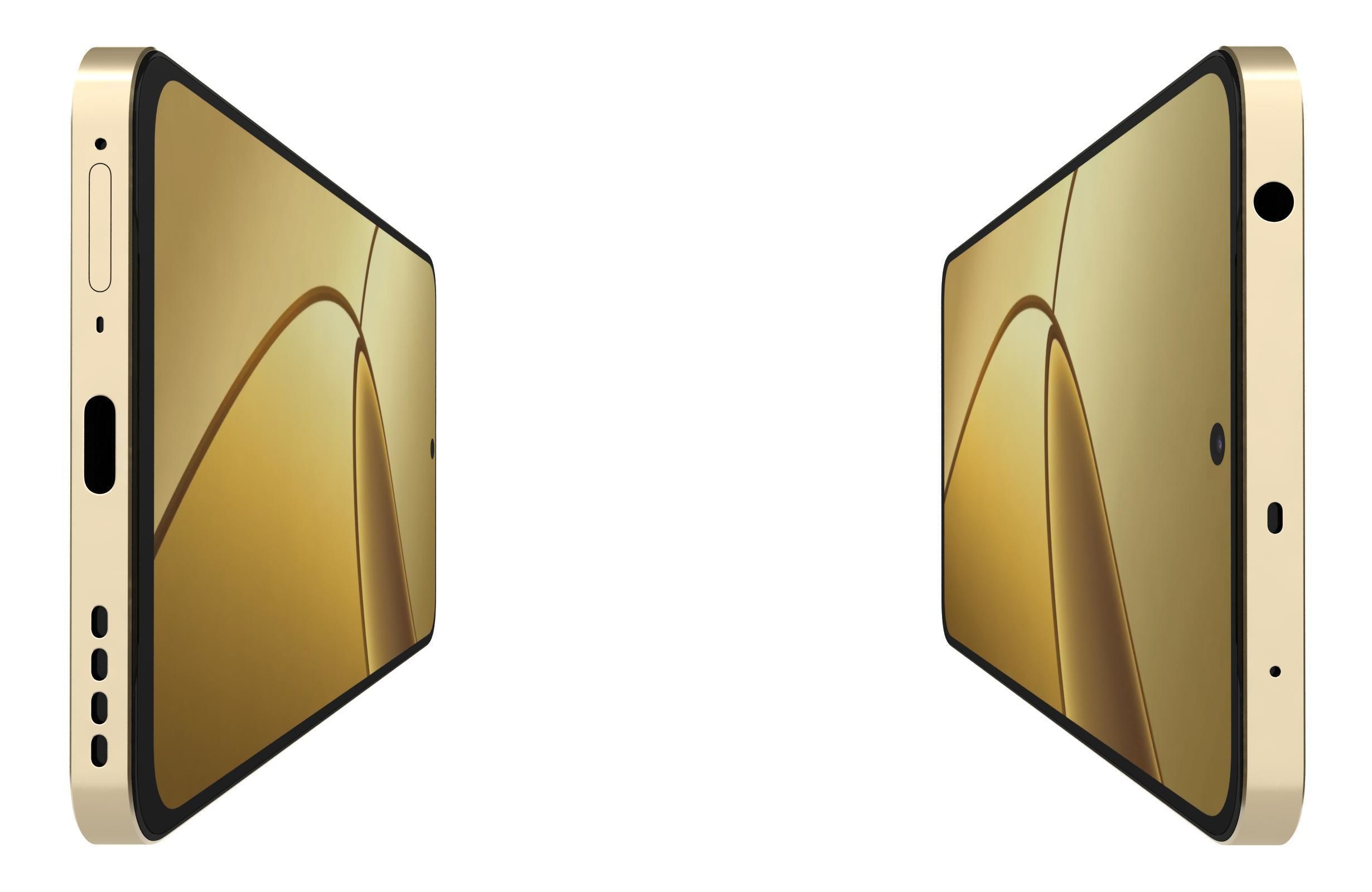 Realme 12 Plus Green And Yellow 3D model_31