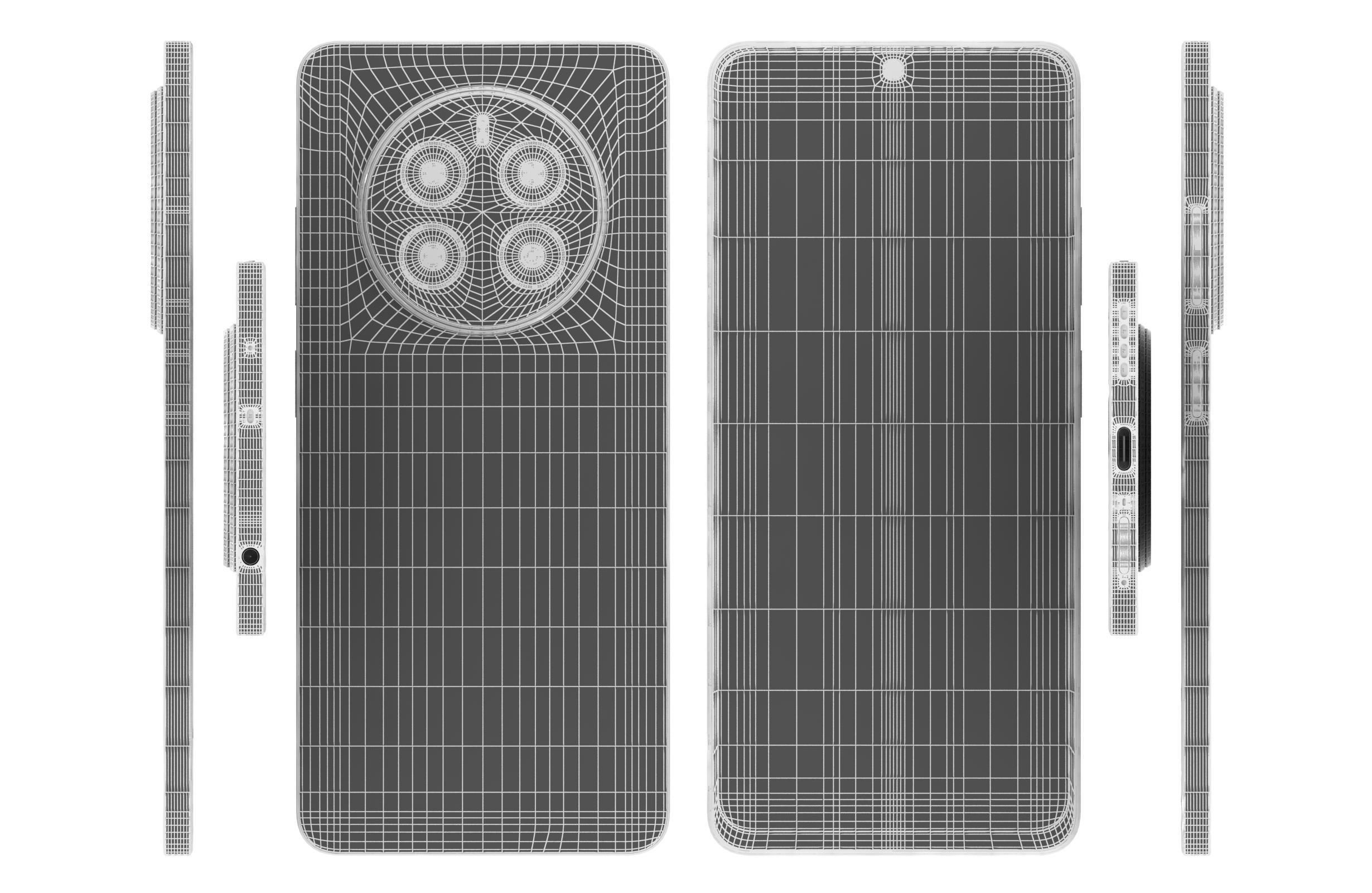 Realme 12 Plus Green And Yellow 3D model_34