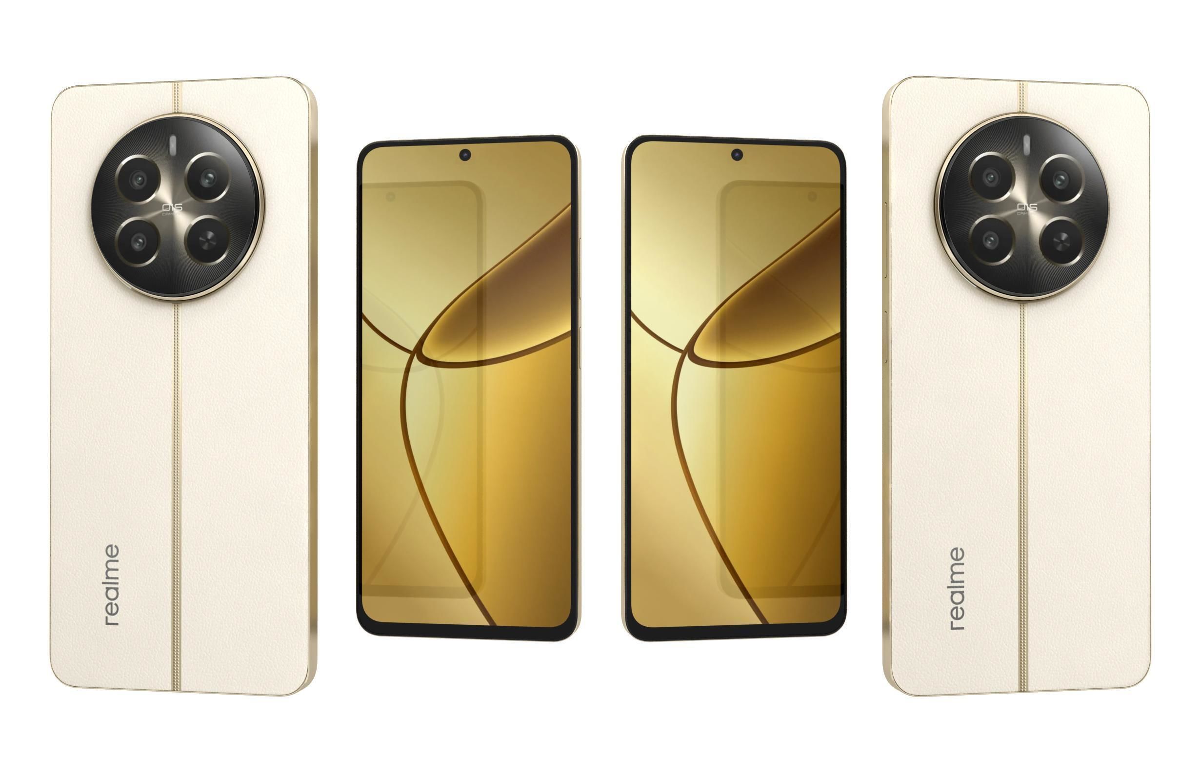 Realme 12 Plus Green And Yellow 3D model_23