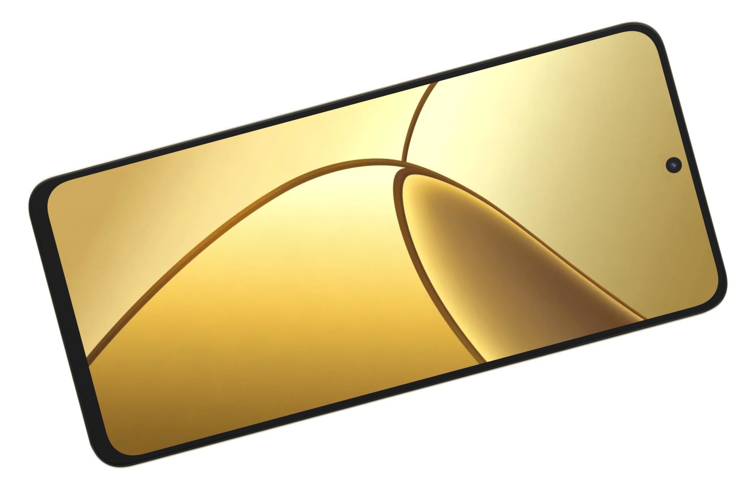 Realme 12 Plus Green And Yellow 3D model_5