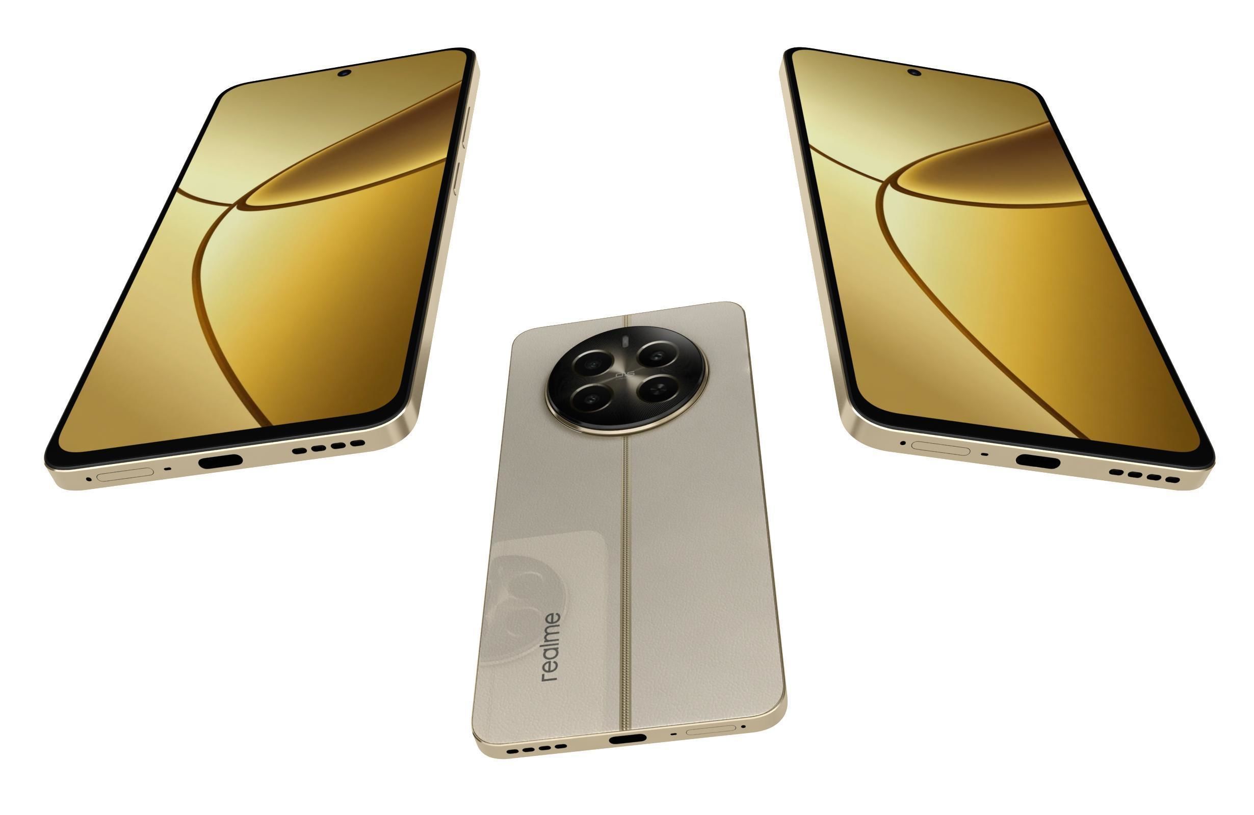 Realme 12 Plus Green And Yellow 3D model_19