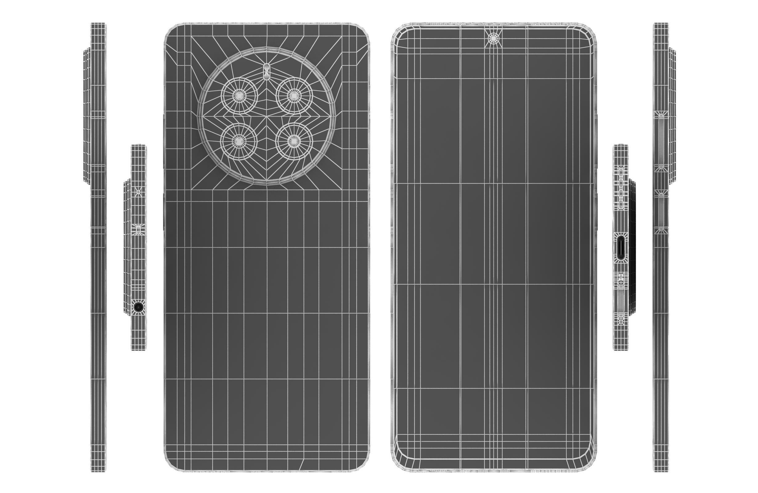 Realme 12 Plus Green And Yellow 3D model_33