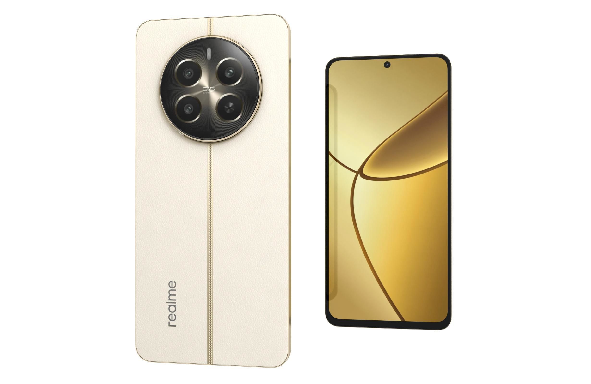 Realme 12 Plus Green And Yellow 3D model_29