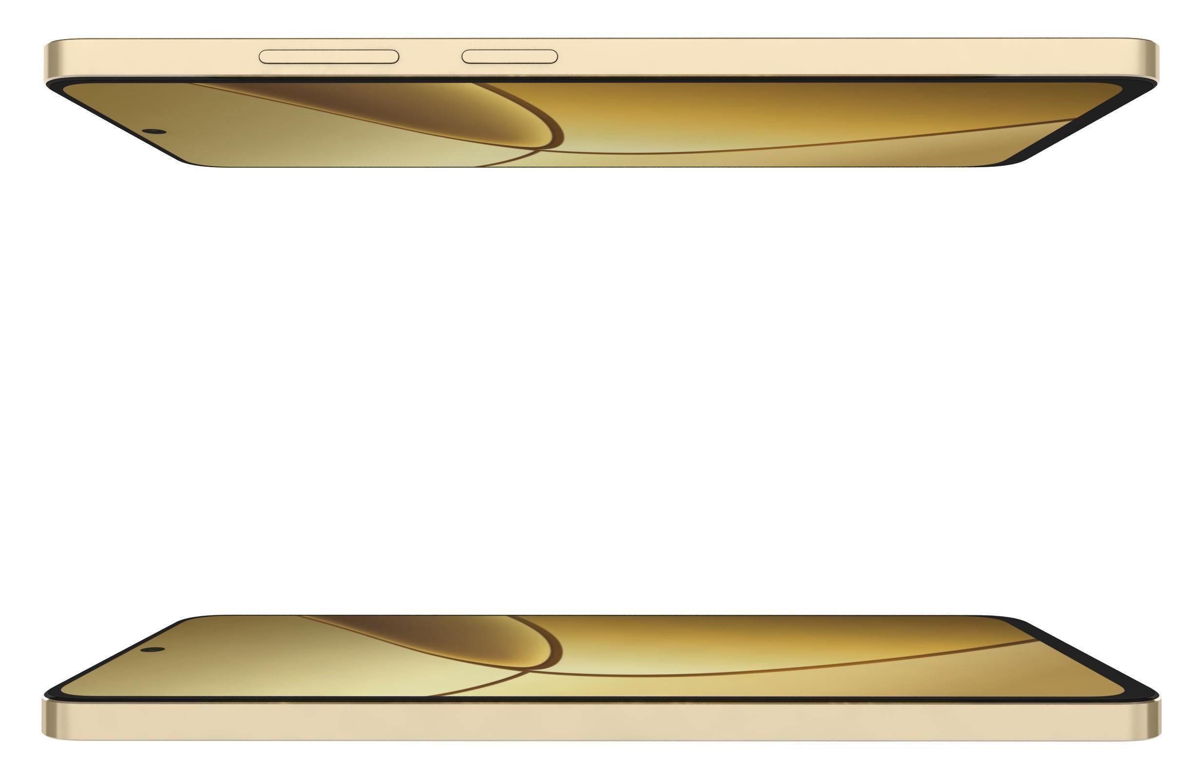 Realme 12 Plus Green And Yellow 3D model_3