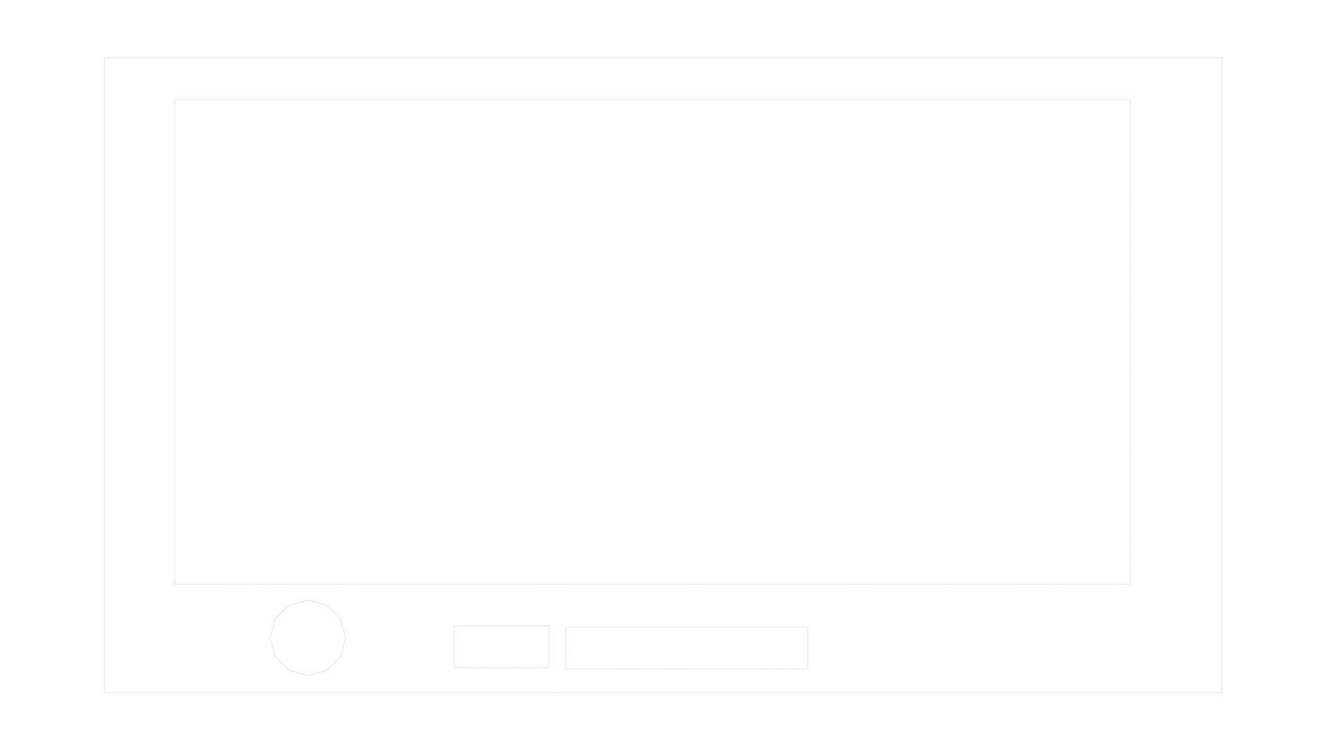 Low Poly Game Ready TV OFF Low-poly 3D model_20