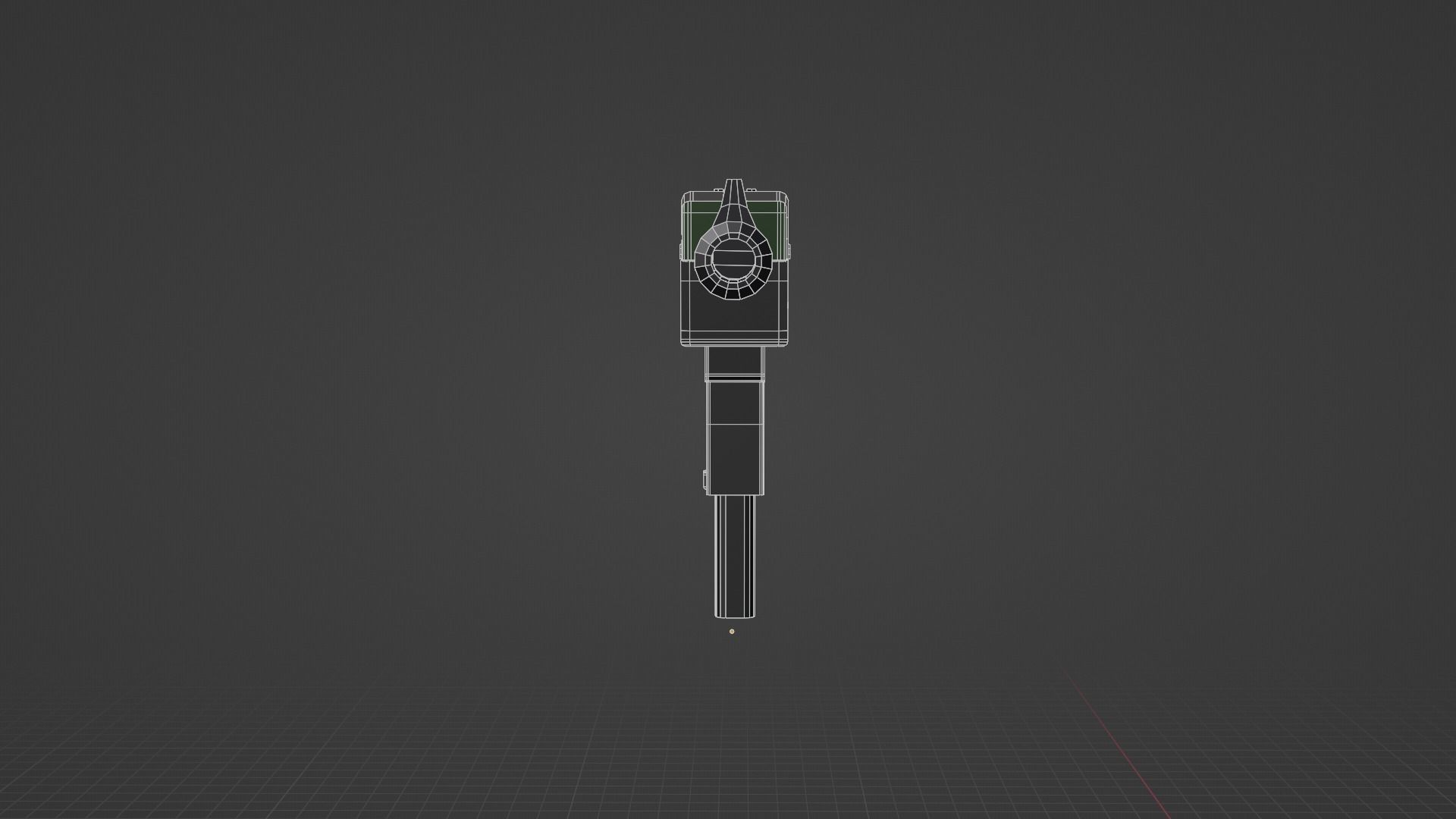 Warhammer 40k Autopistol Pattern Voss Mk 10 Low-poly 3D model_21