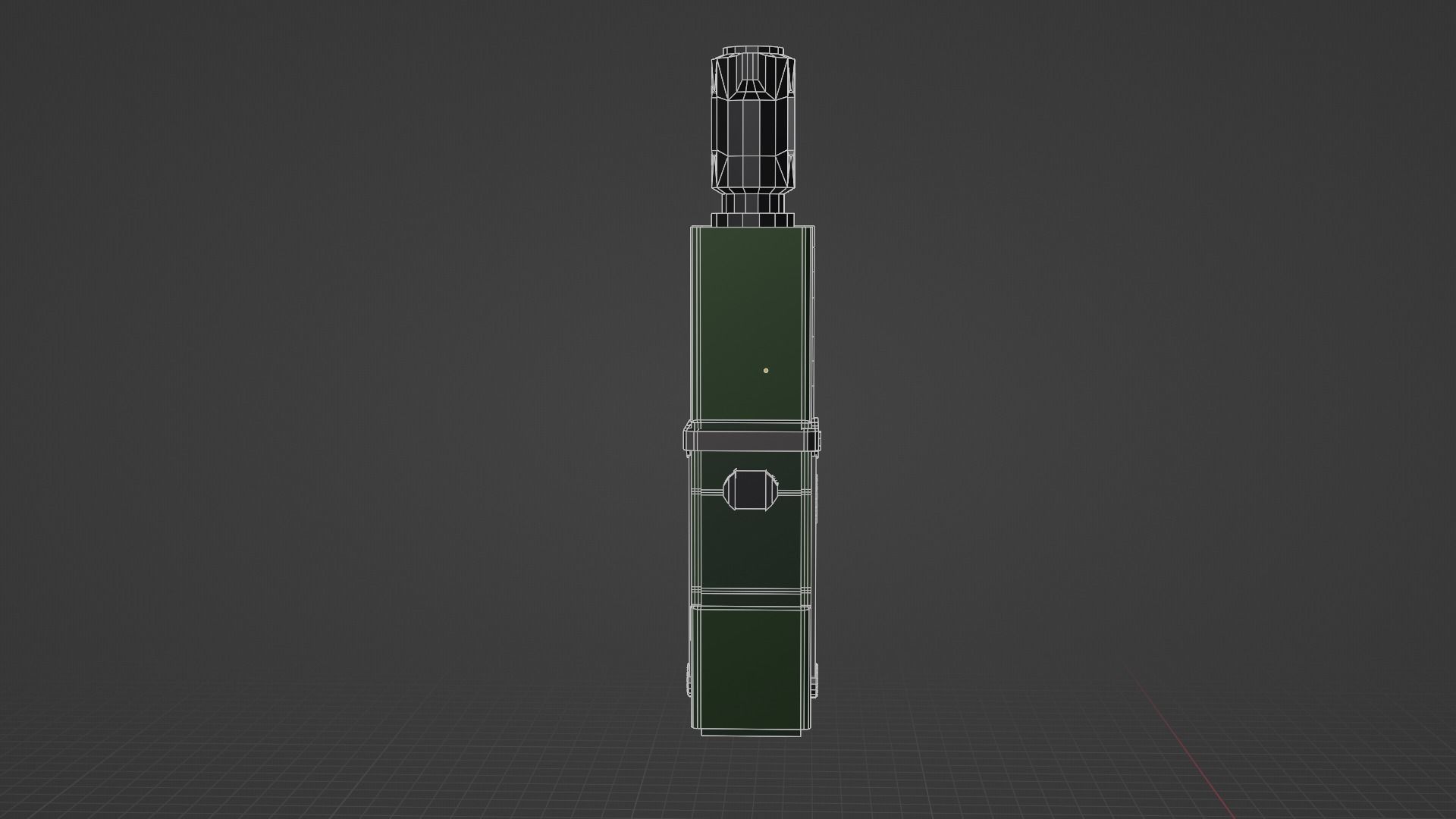 Warhammer 40k Autopistol Pattern Voss Mk 10 Low-poly 3D model_23