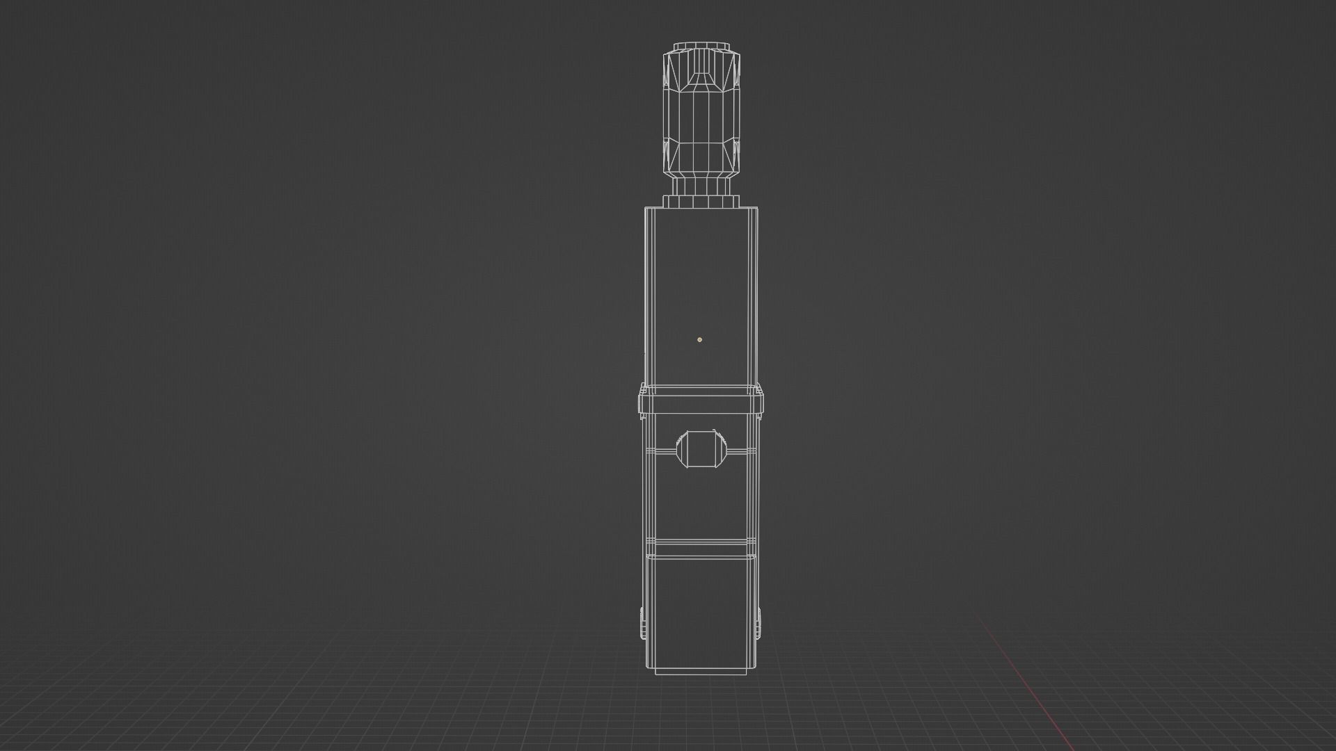 Warhammer 40k Autopistol Pattern Voss Mk 10 Low-poly 3D model_24