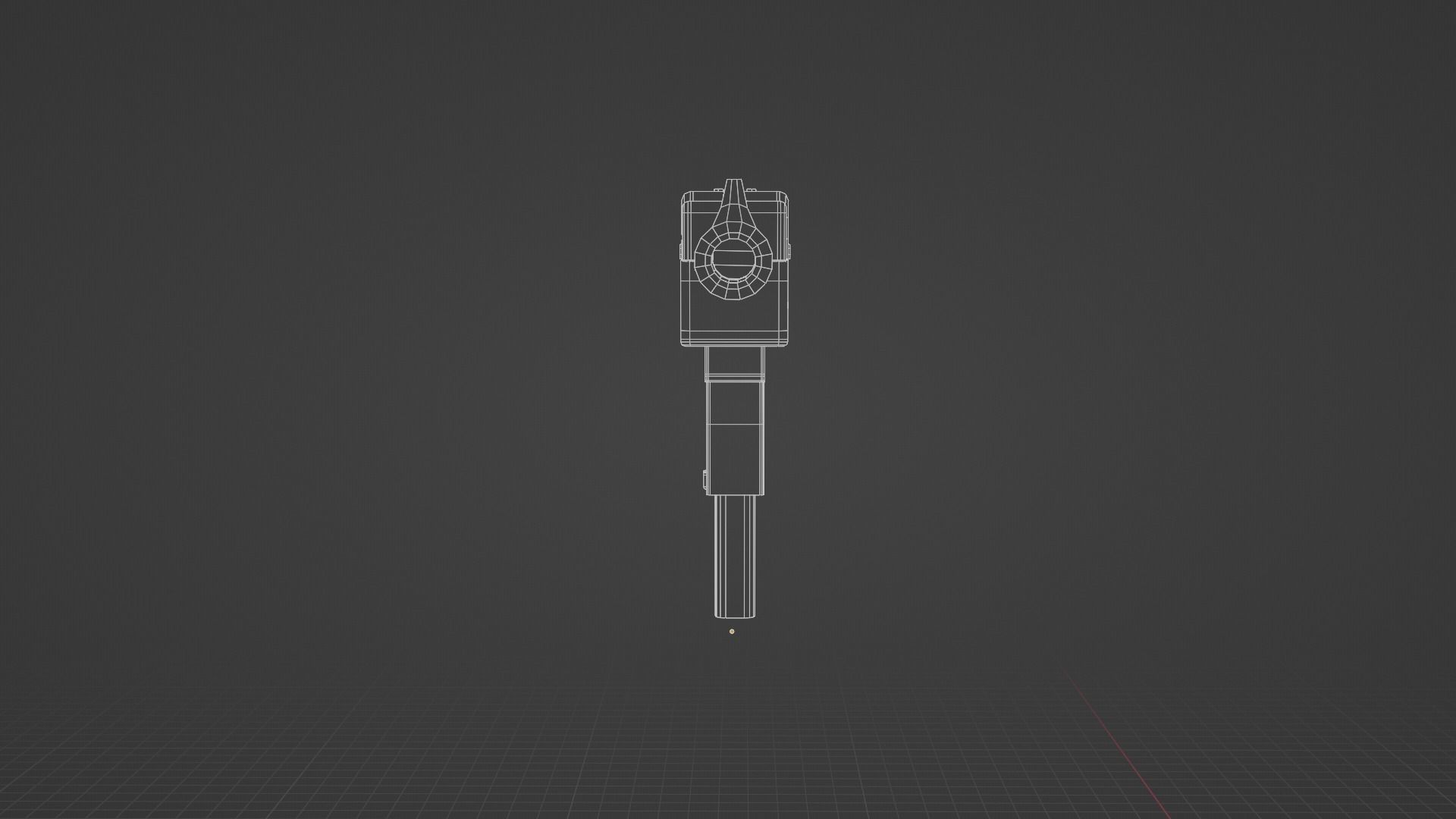 Warhammer 40k Autopistol Pattern Voss Mk 10 Low-poly 3D model_22