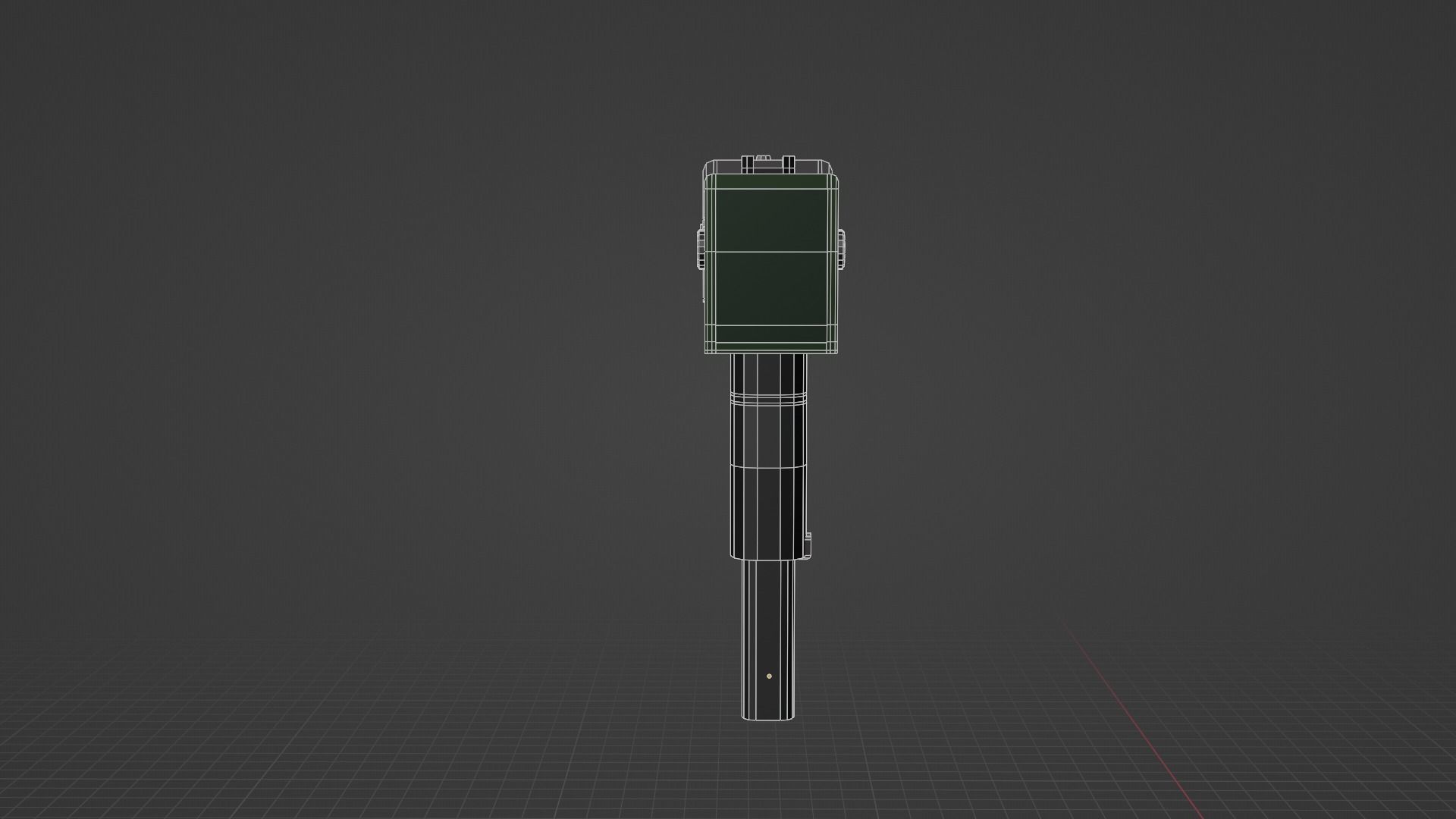 Warhammer 40k Autopistol Pattern Voss Mk 10 Low-poly 3D model_25
