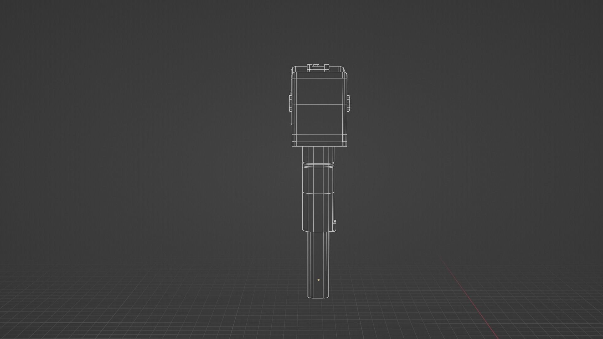 Warhammer 40k Autopistol Pattern Voss Mk 10 Low-poly 3D model_26
