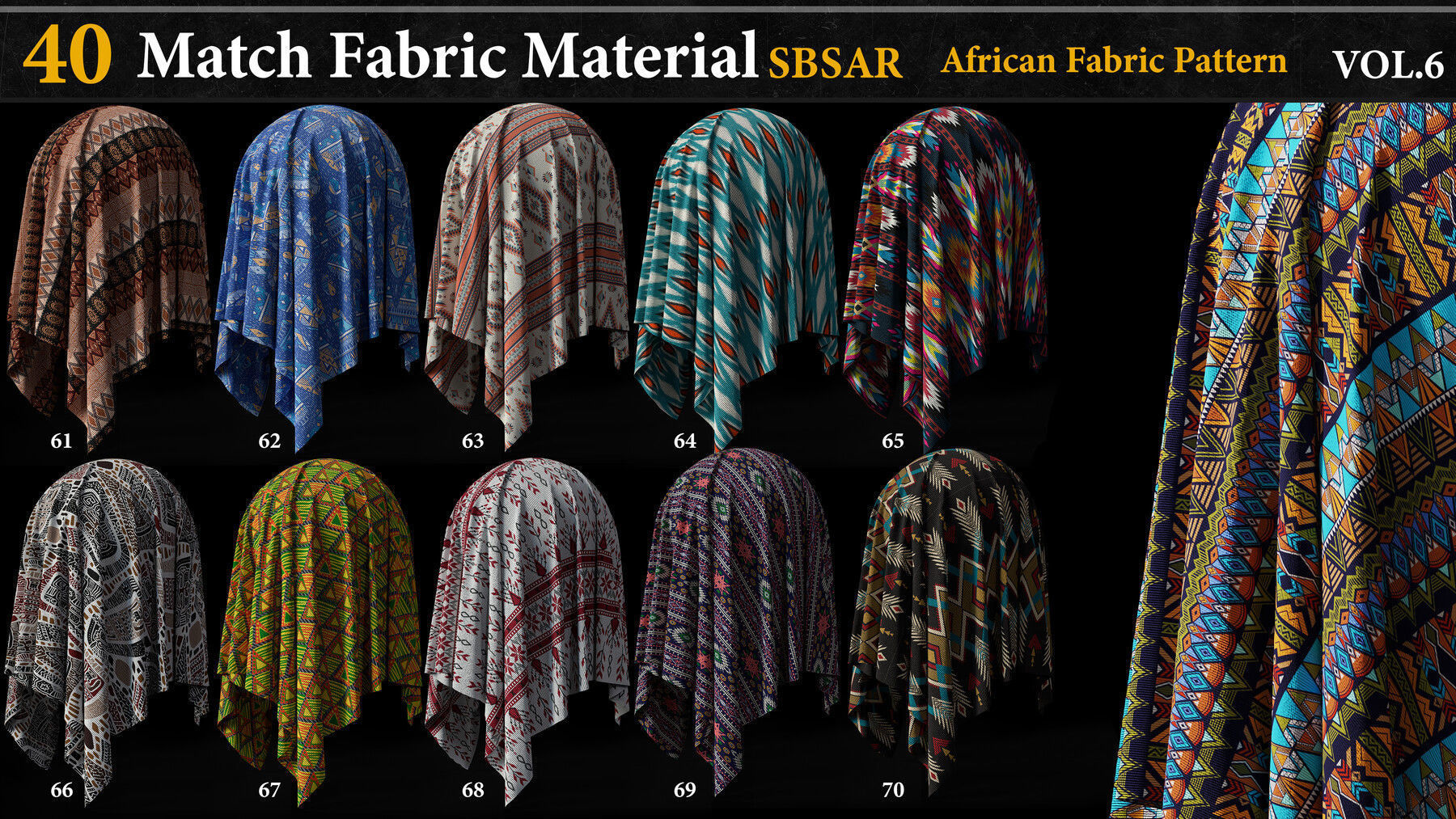 40 Match Fabric Material-SBSAR-VOL-6 Texture_7