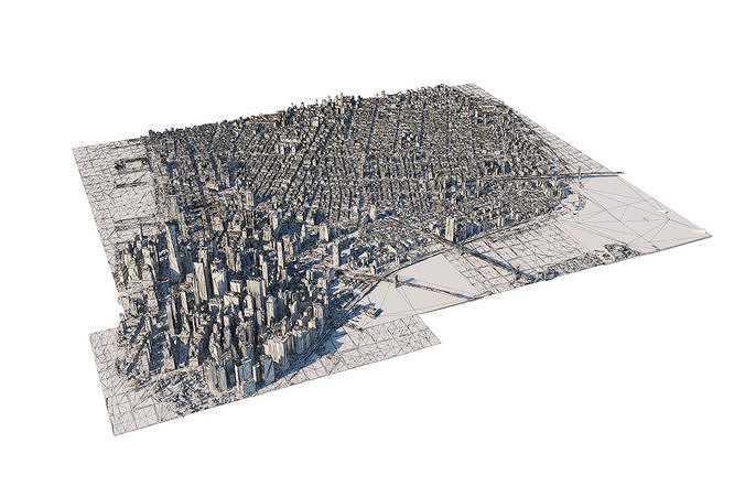 New York-City-Building 3D model 7