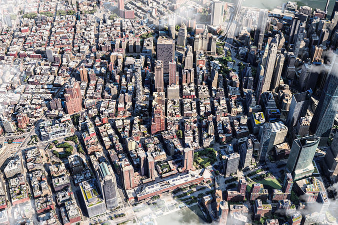 New York-City-Building 3D model 5