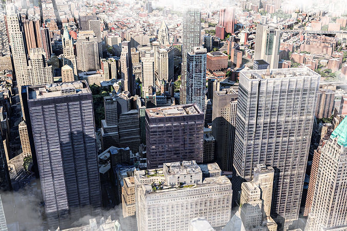 New York-City-Building 3D model 4