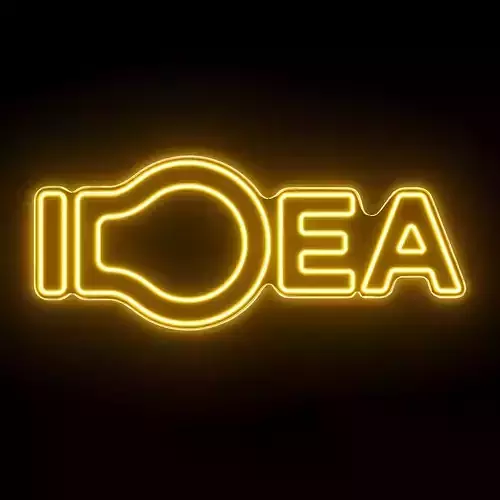 Idea Neon Sign