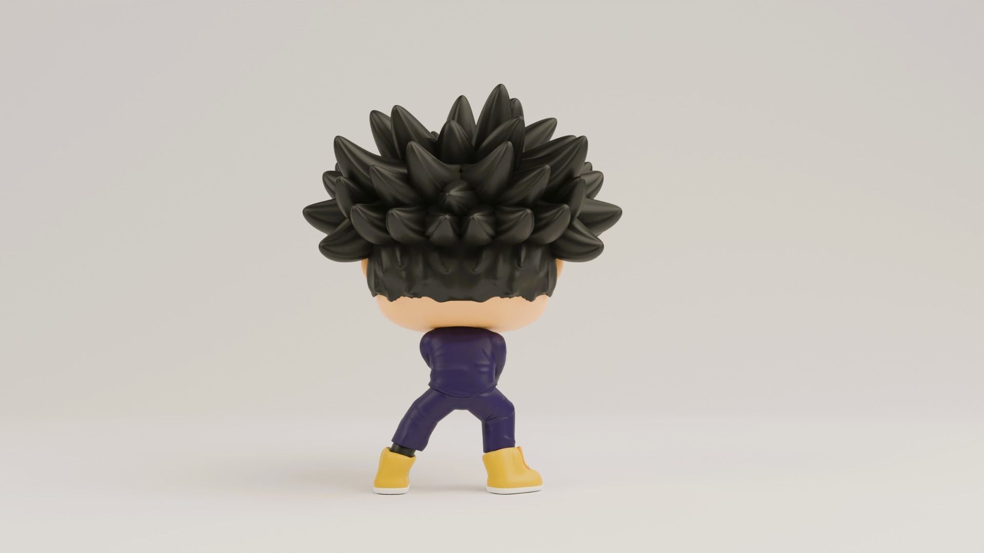 Megumi Fushiguro funko pop from jujutsu kaisen 3D print model_13